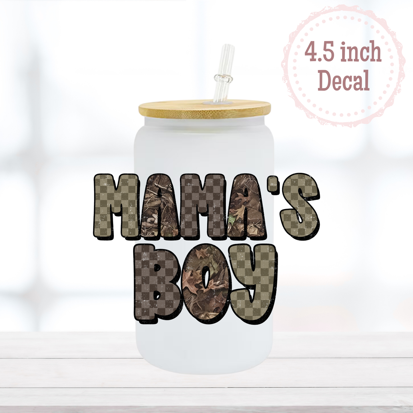 Mama's Boy UVDTF Decal