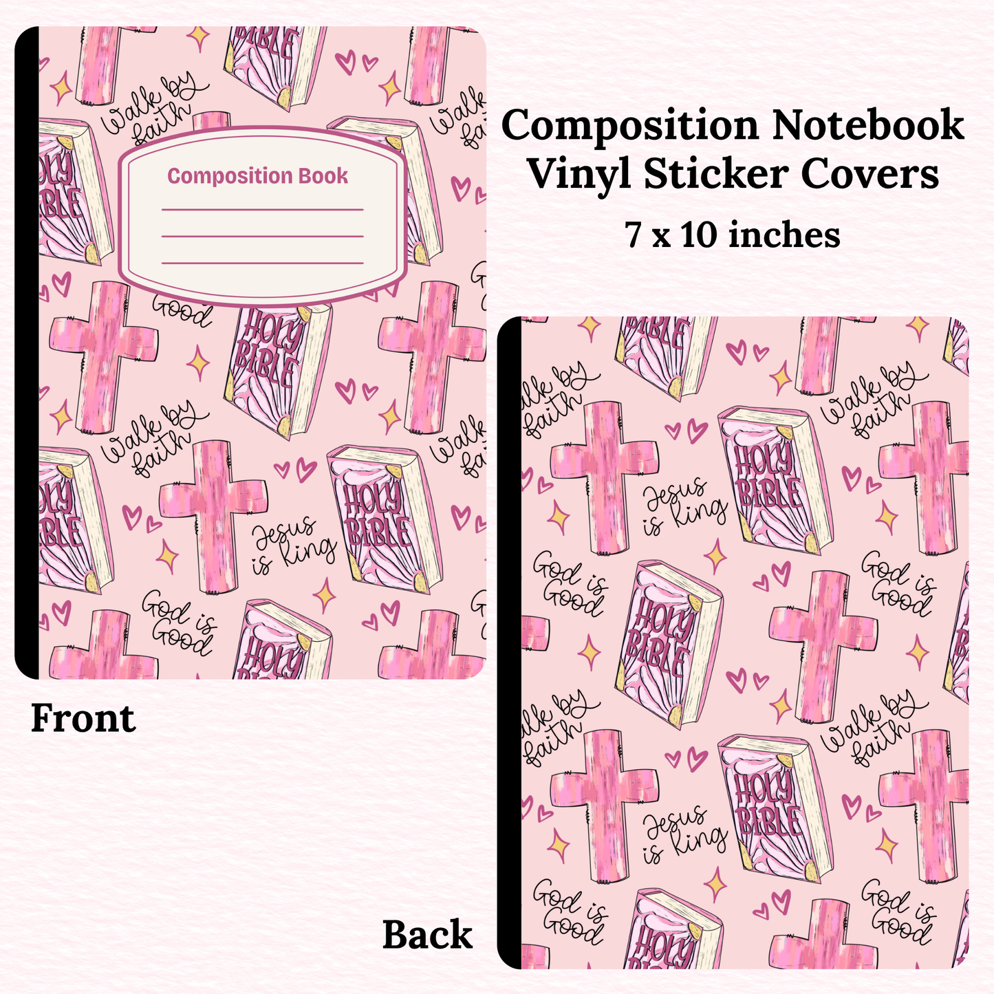 Bible Composition Notebook Vinyl Cover