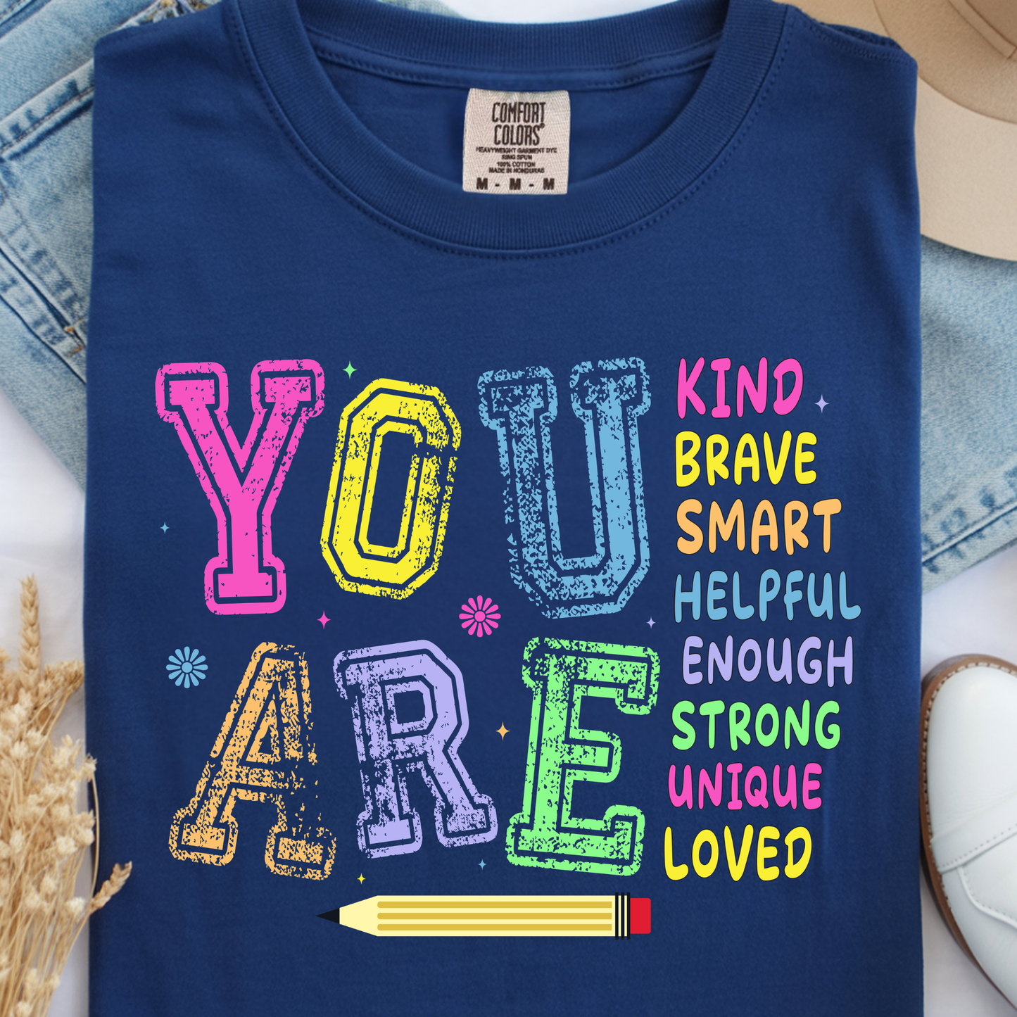 School Affirmations DTF Print