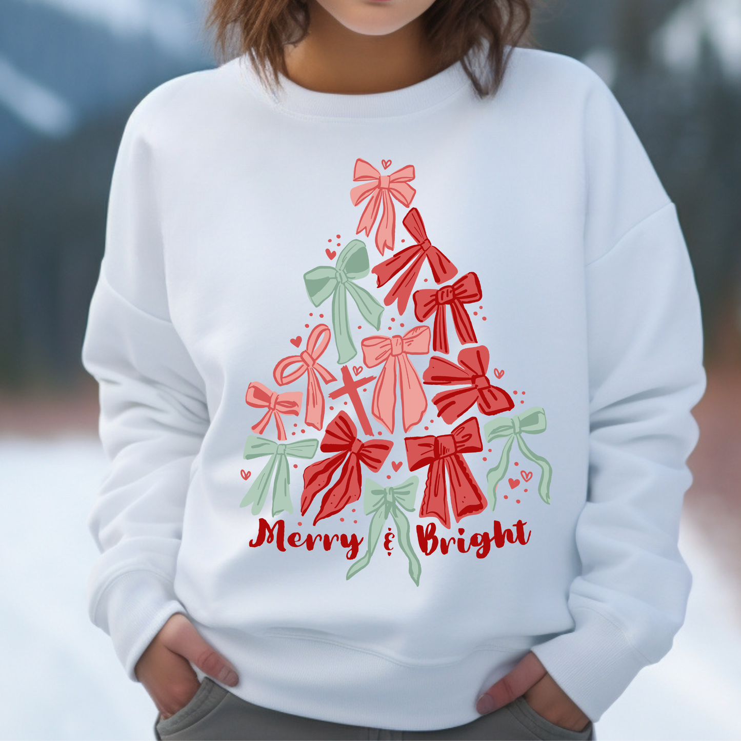 Cross Merry & Bright DTF Print