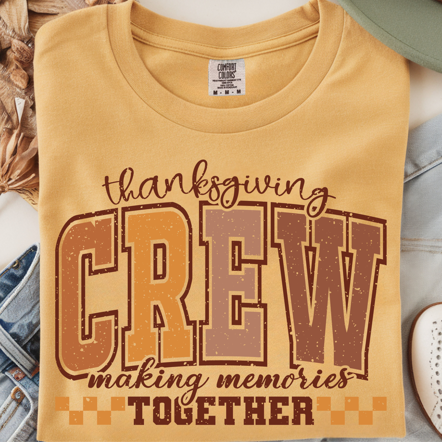 Thanksgiving Crew DTF Print