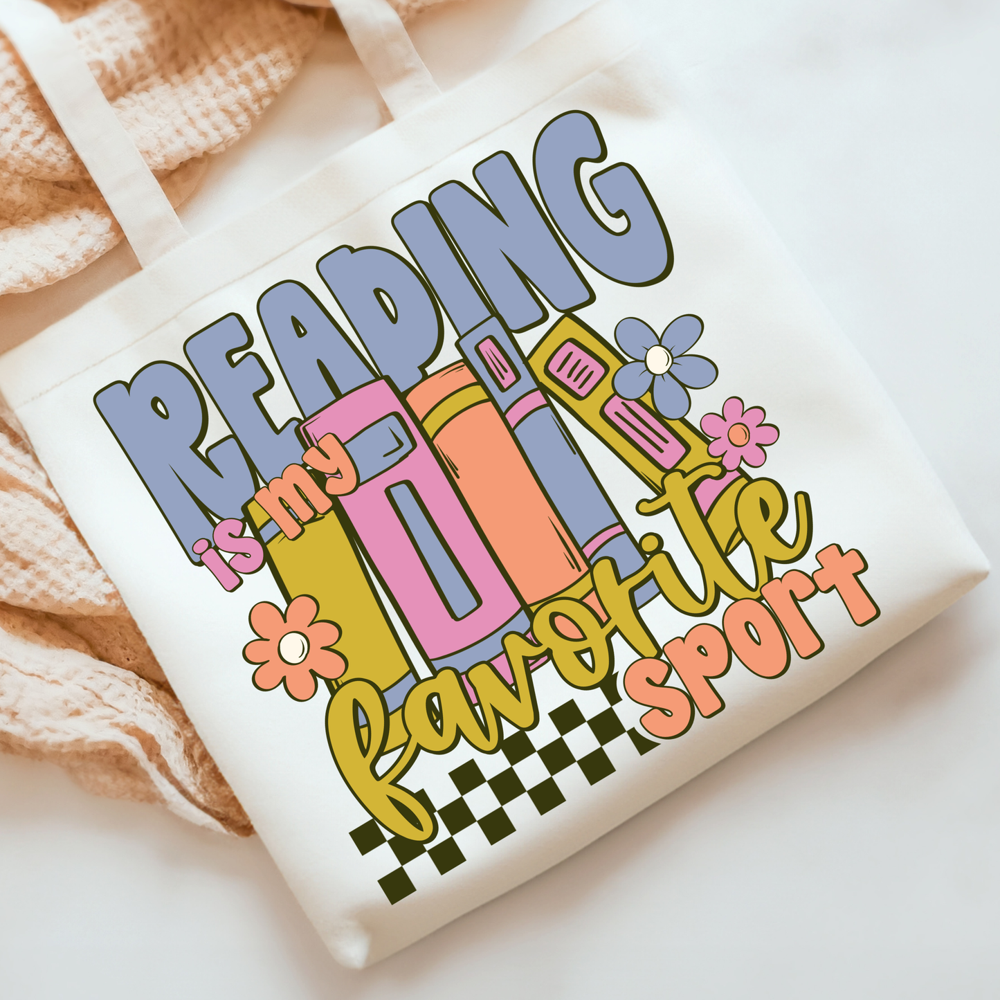 Reading is my Sport DTF Print
