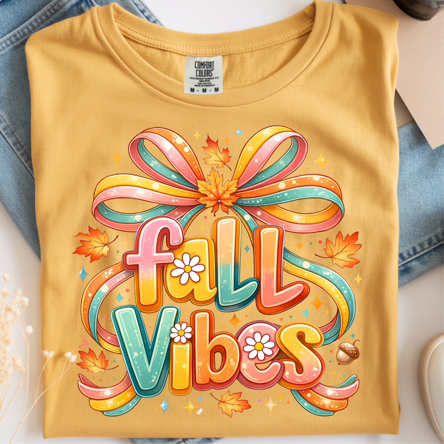 Fall Vibes DTF Print