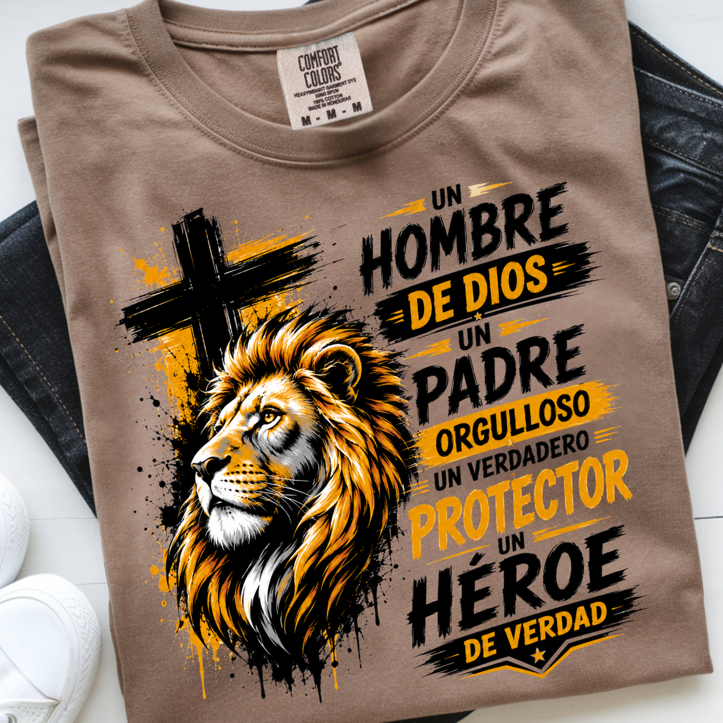 Hombre de Dios DTF Print