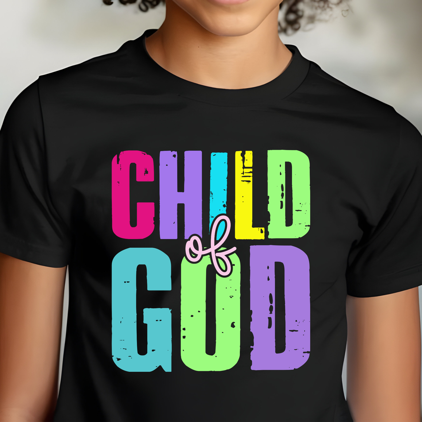 Child of God Kids DTF Print