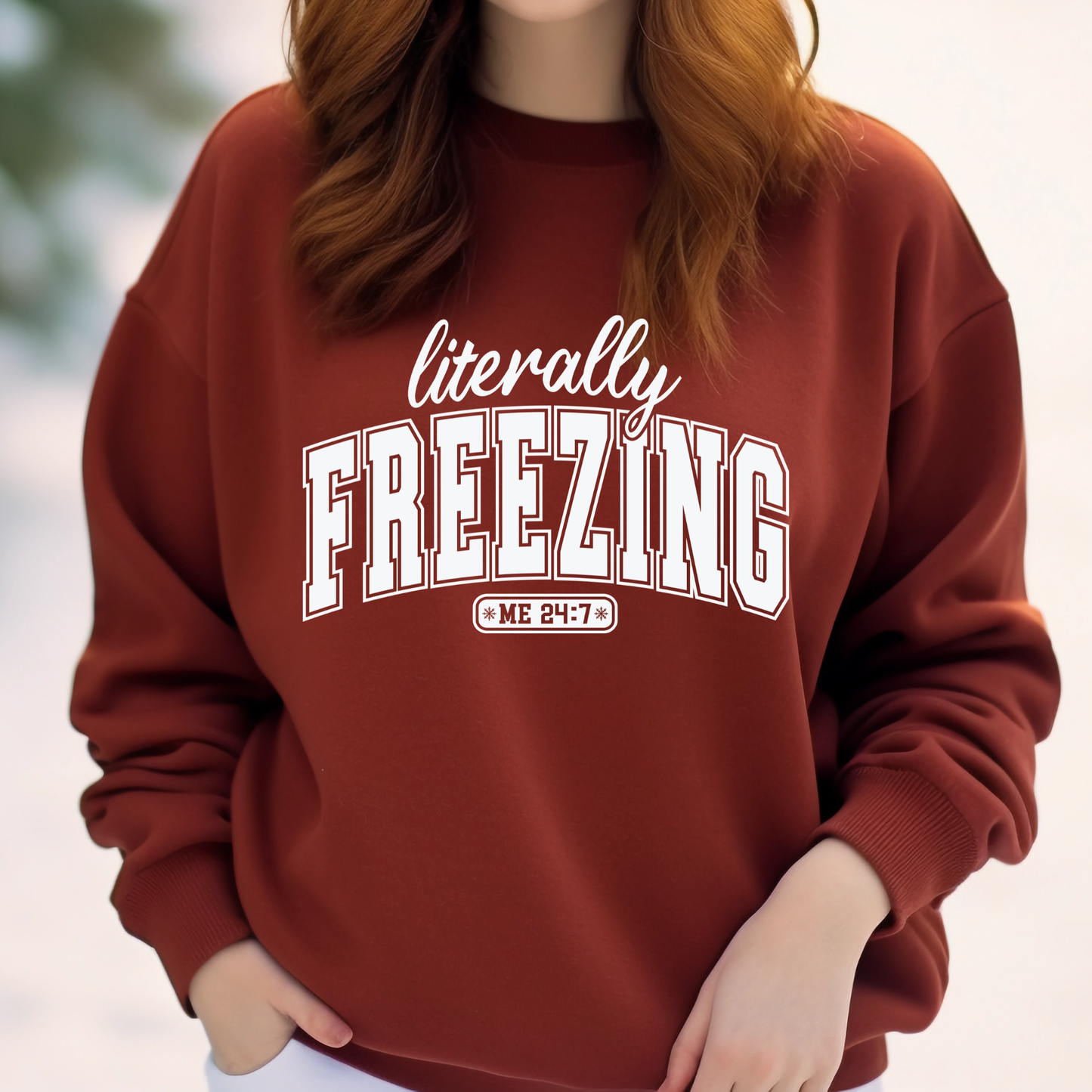 Freezing DTF Print