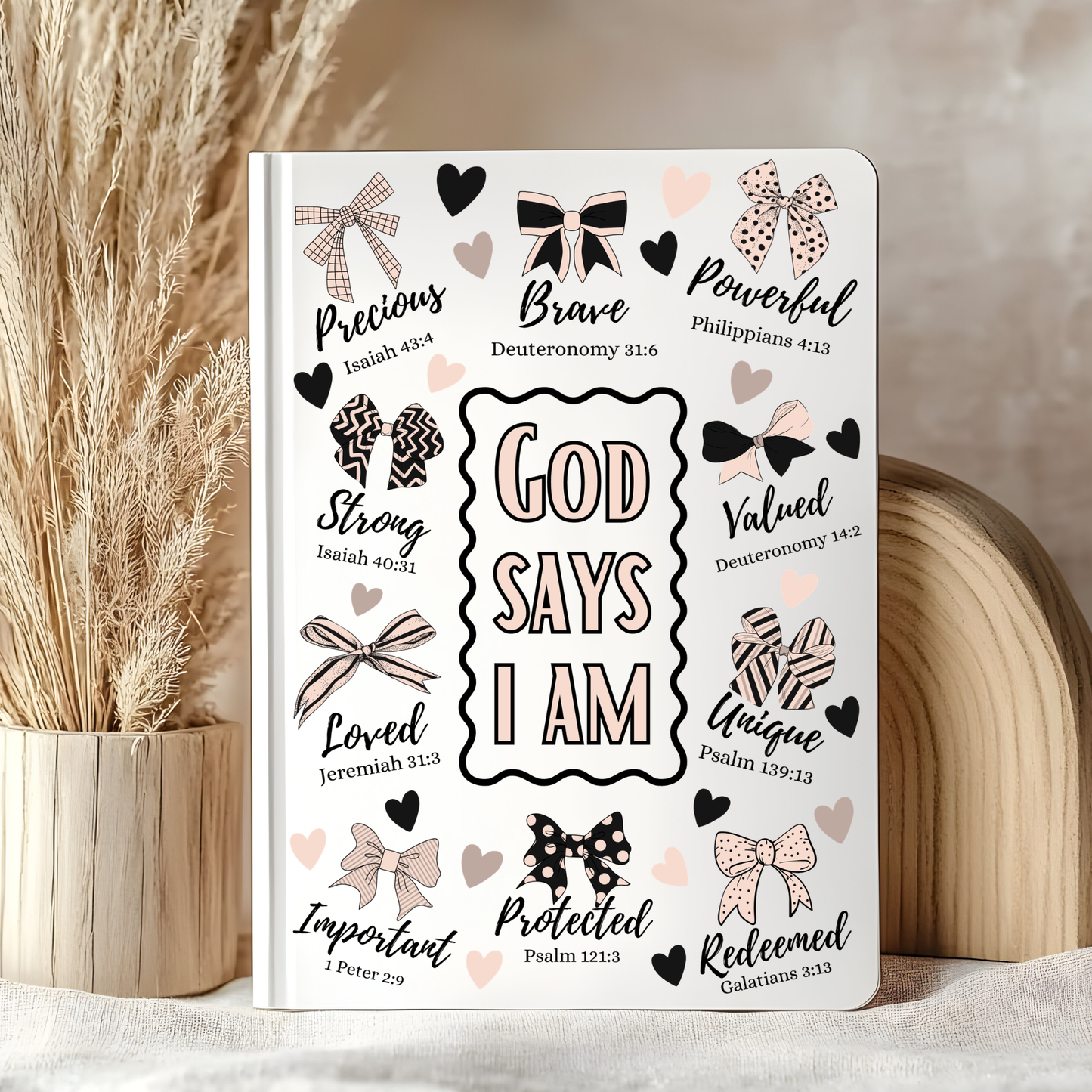 God Says Notebook Decal