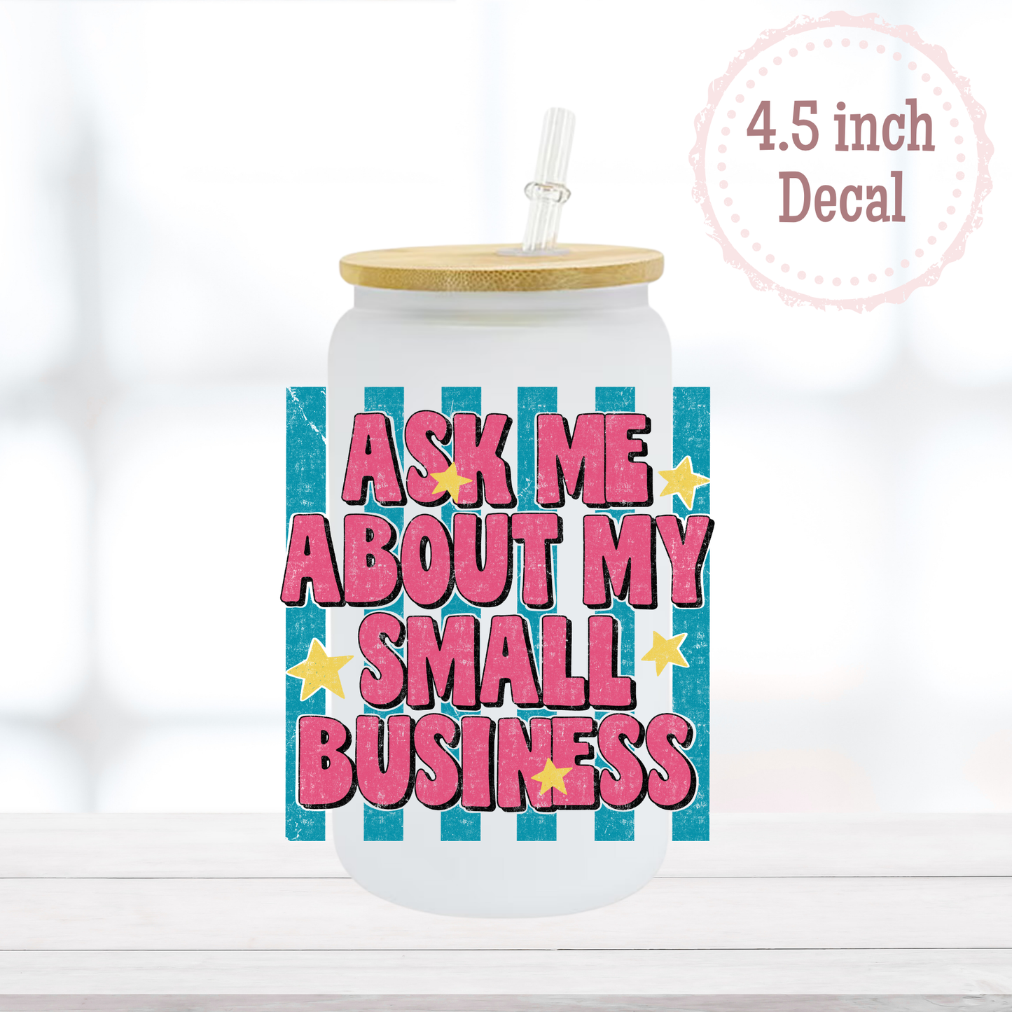 Small Business UVDTF Decal