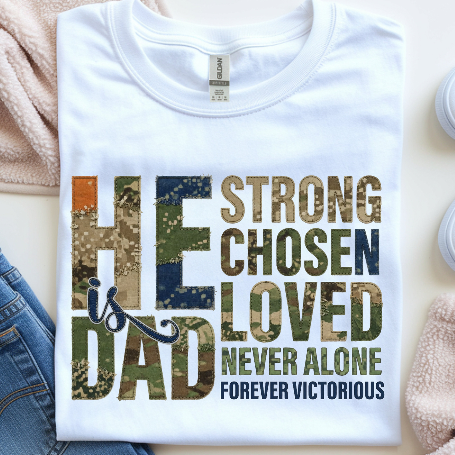 He is Dad DTF Print
