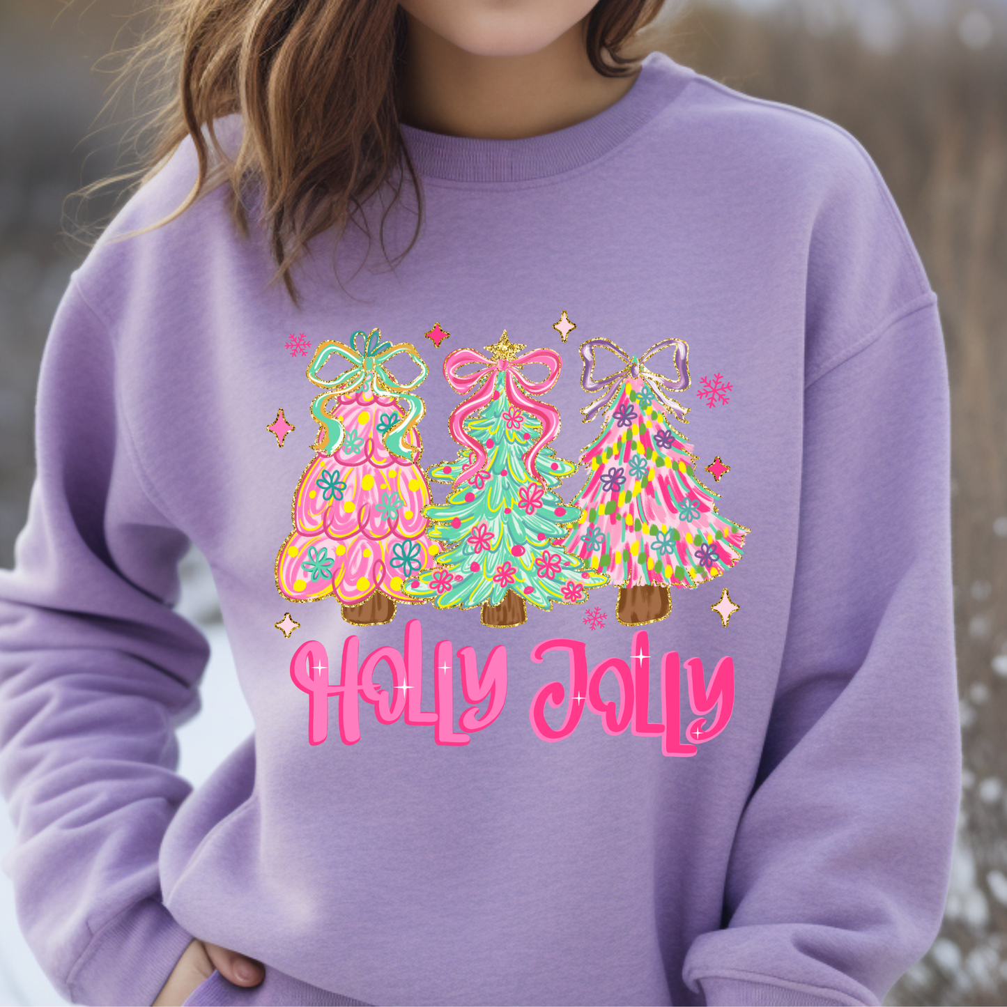 Holly Jolly DTF Print