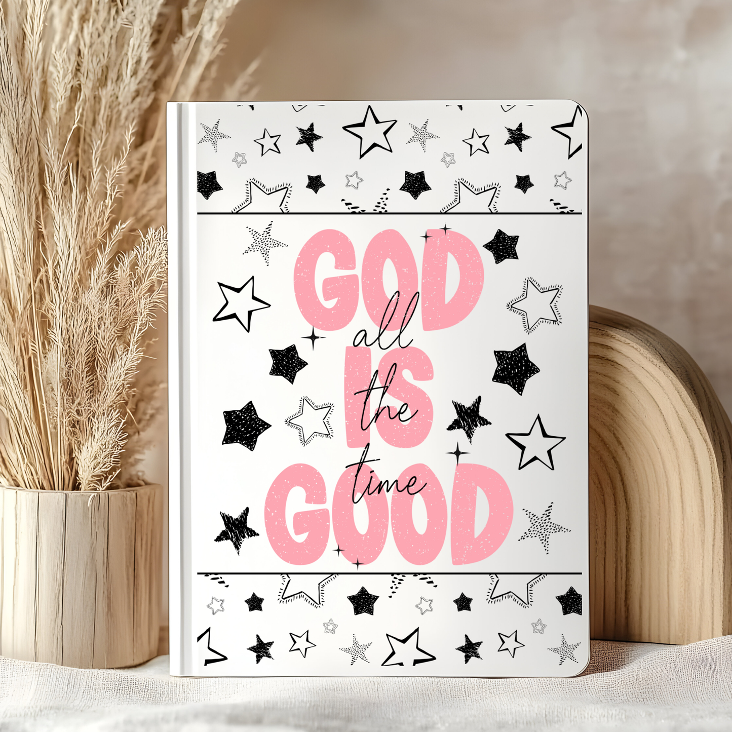 God is Good Stars A5 Notebook Decal
