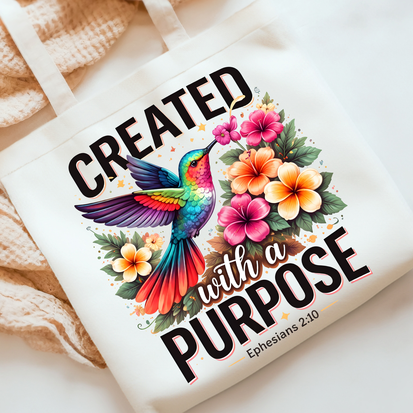 Created with a Purpose DTF Print