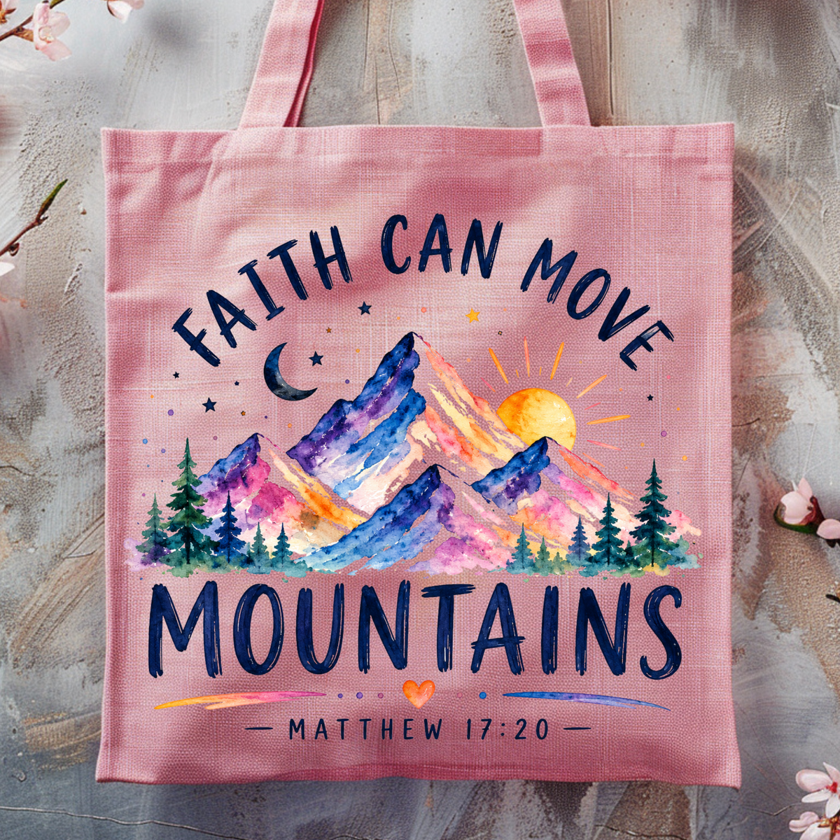 Faith Can Move Mountains DTF Print