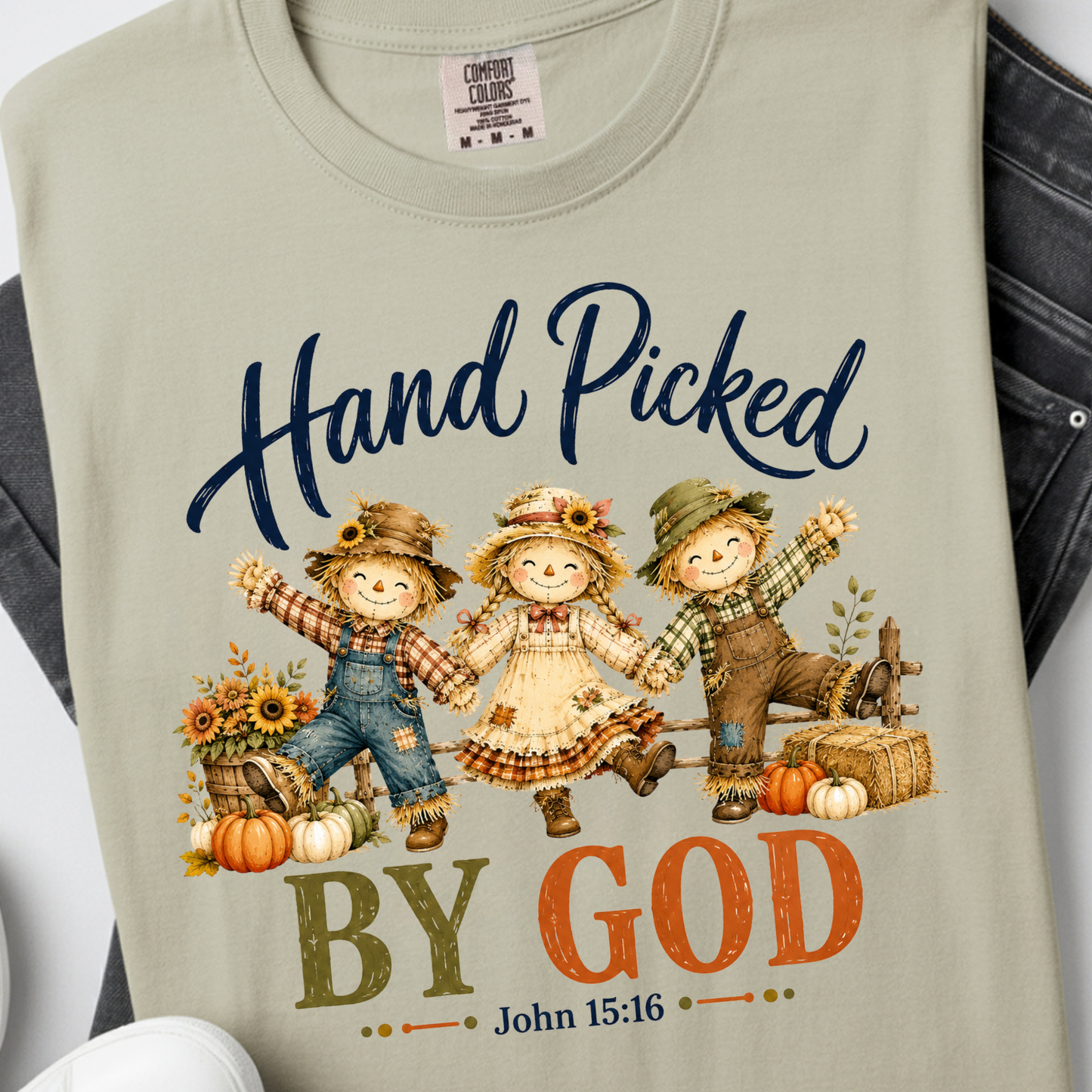Hand Picked by God DTF Print