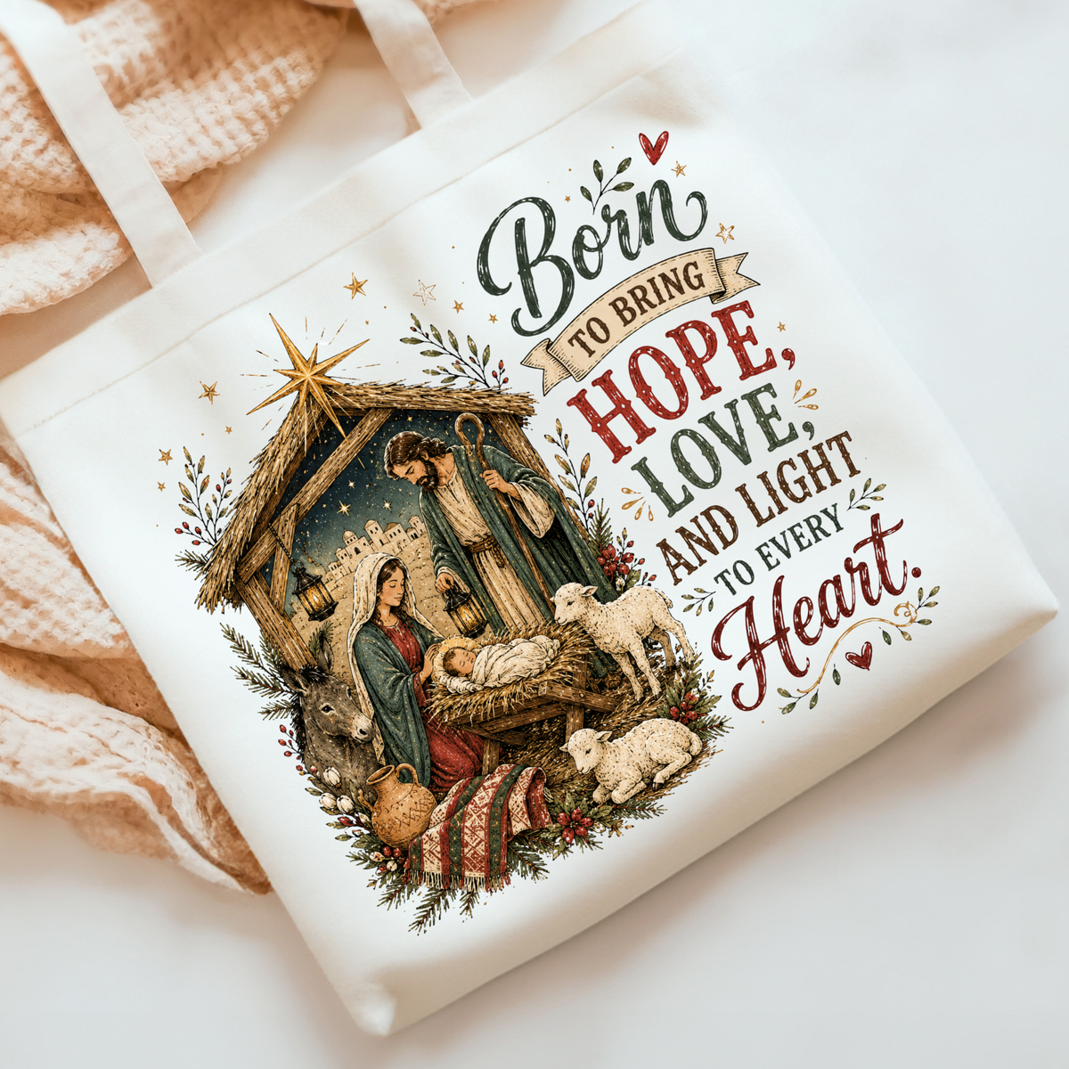 Born to Bring Hope DTF Transfer
