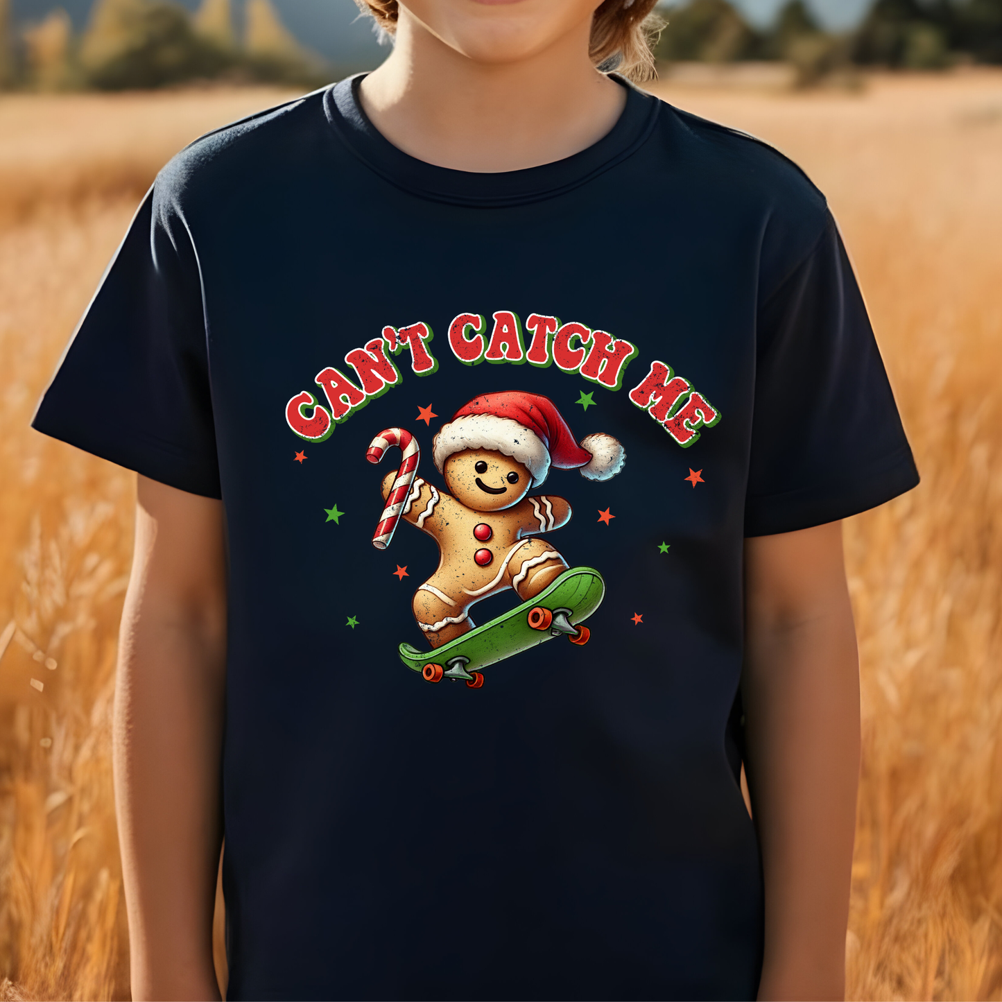 Can't Catch Me DTF Print