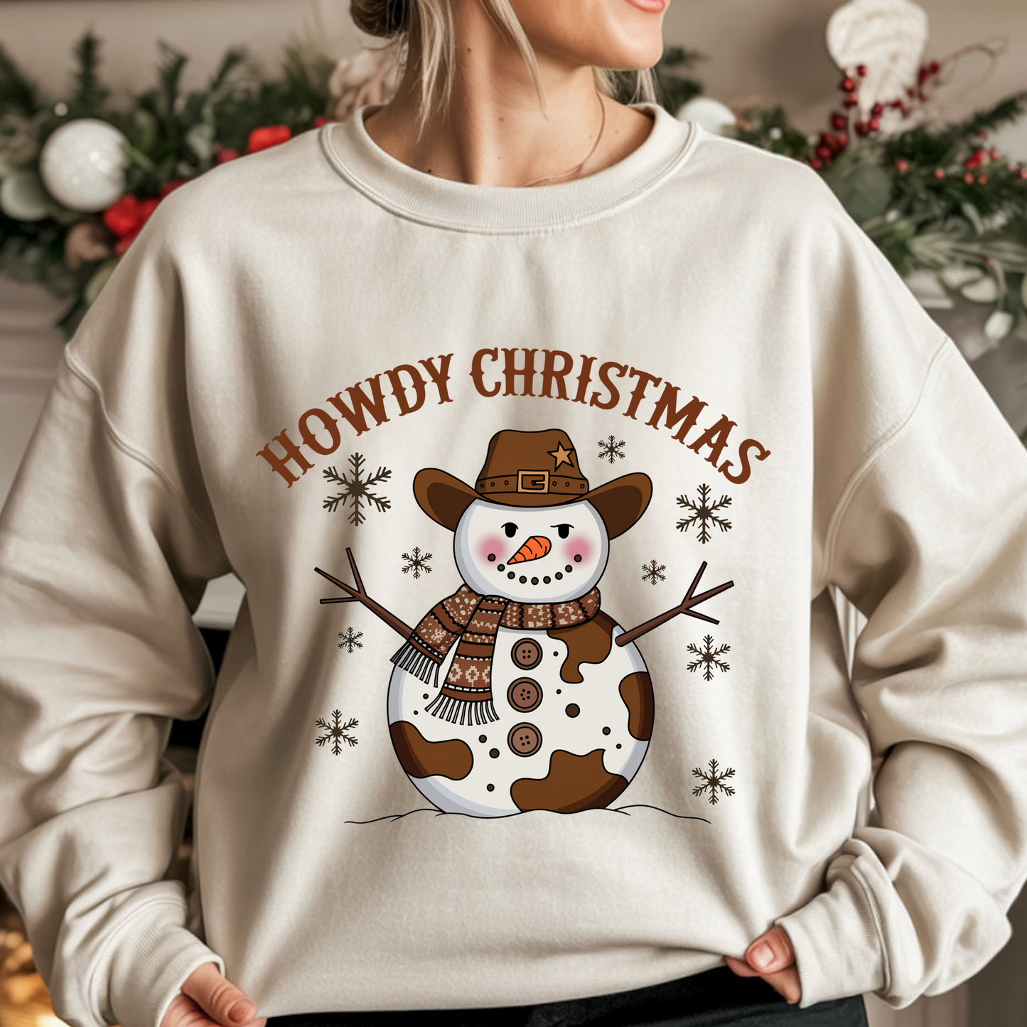 Howdy Christmas DTF Print