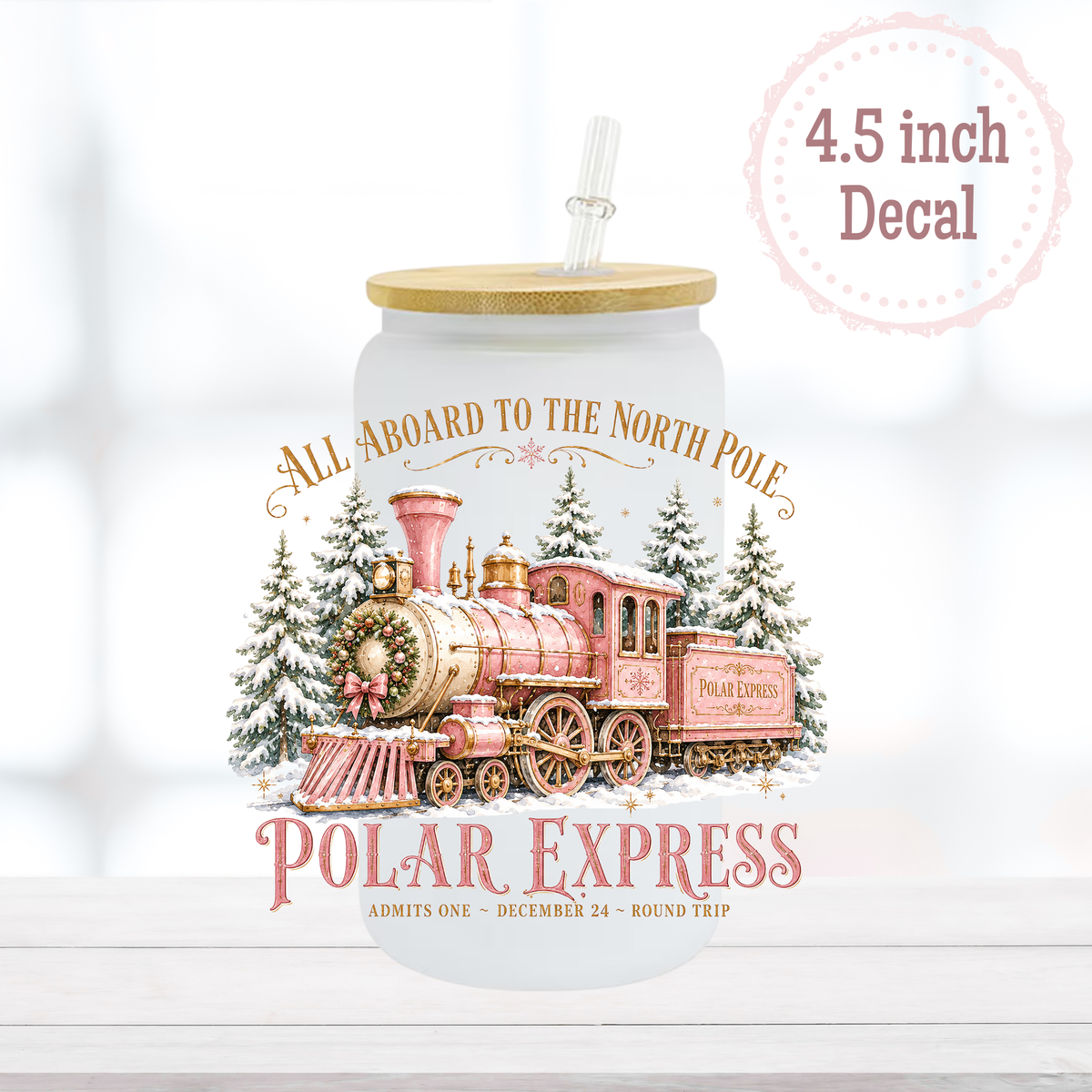 Polar Express UVDTF Decal