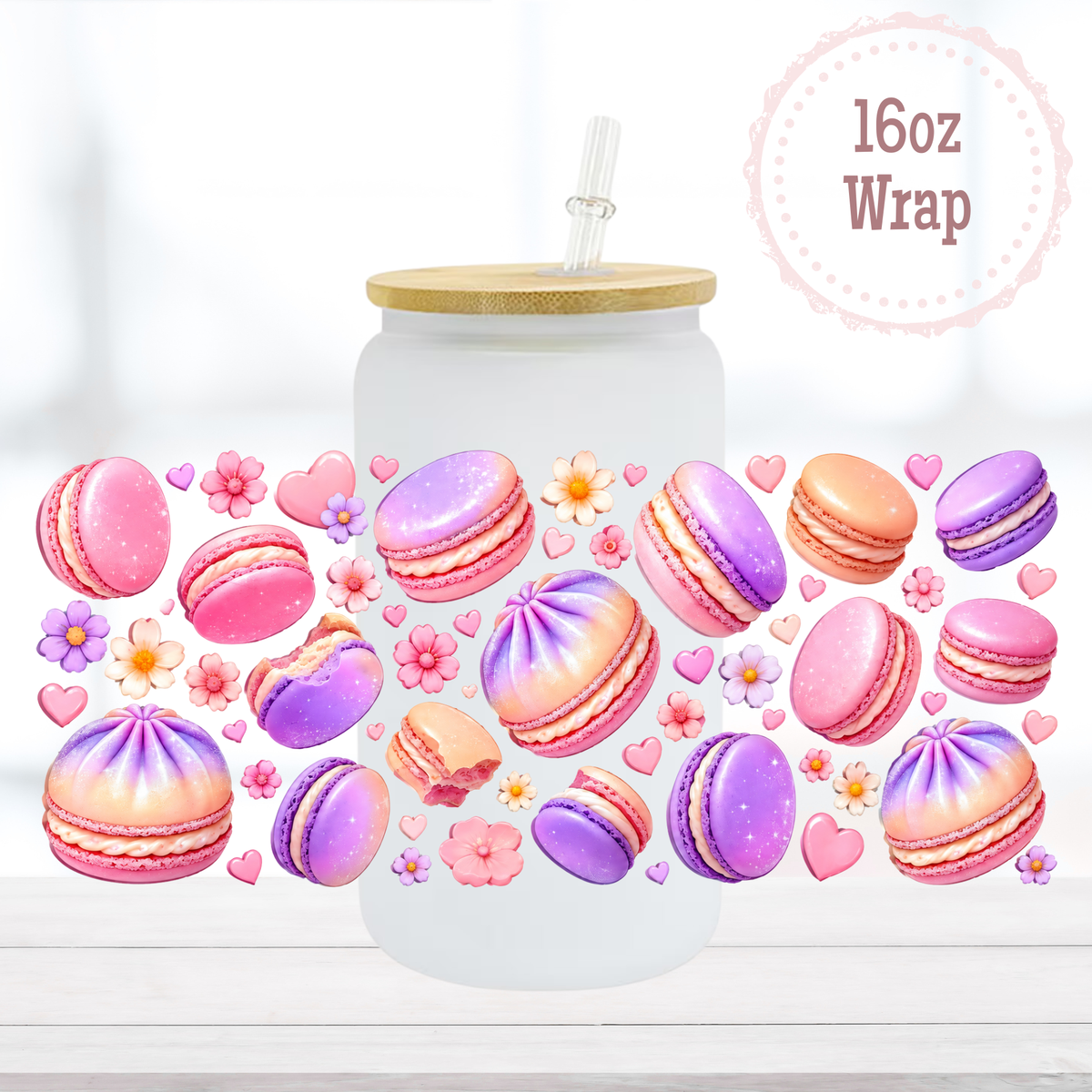 Macaroons 16oz UVDTF Cup Wrap