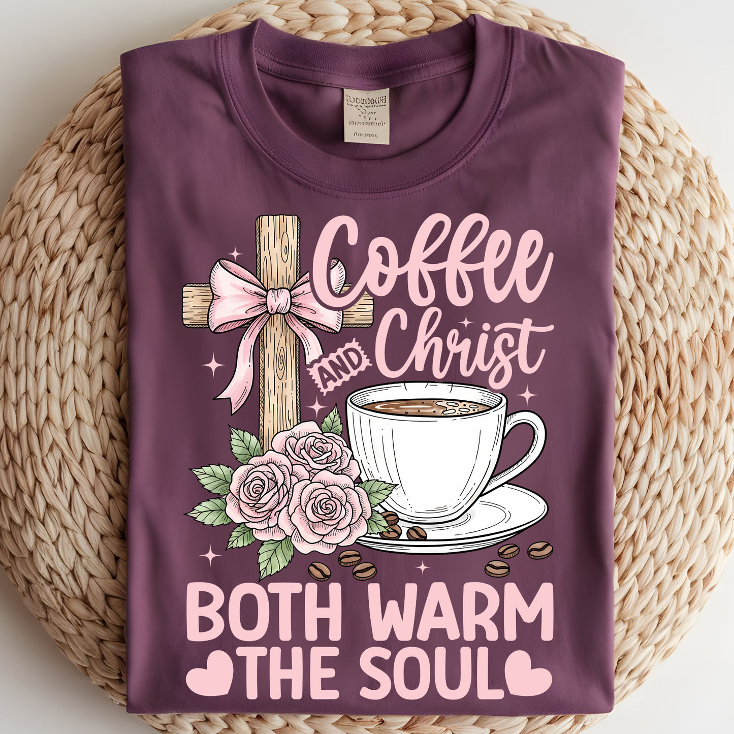 Coffee & Christ DTF Print