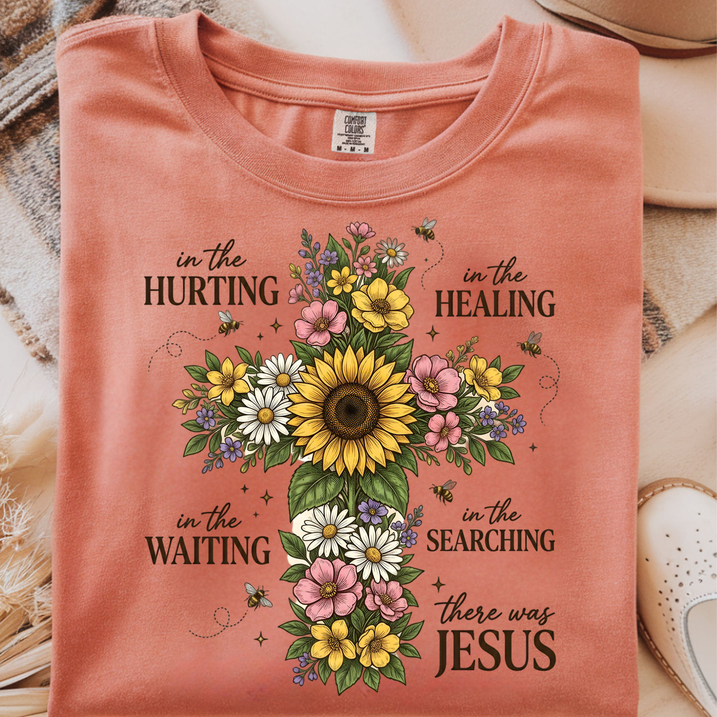 There was Jesus DTF Print