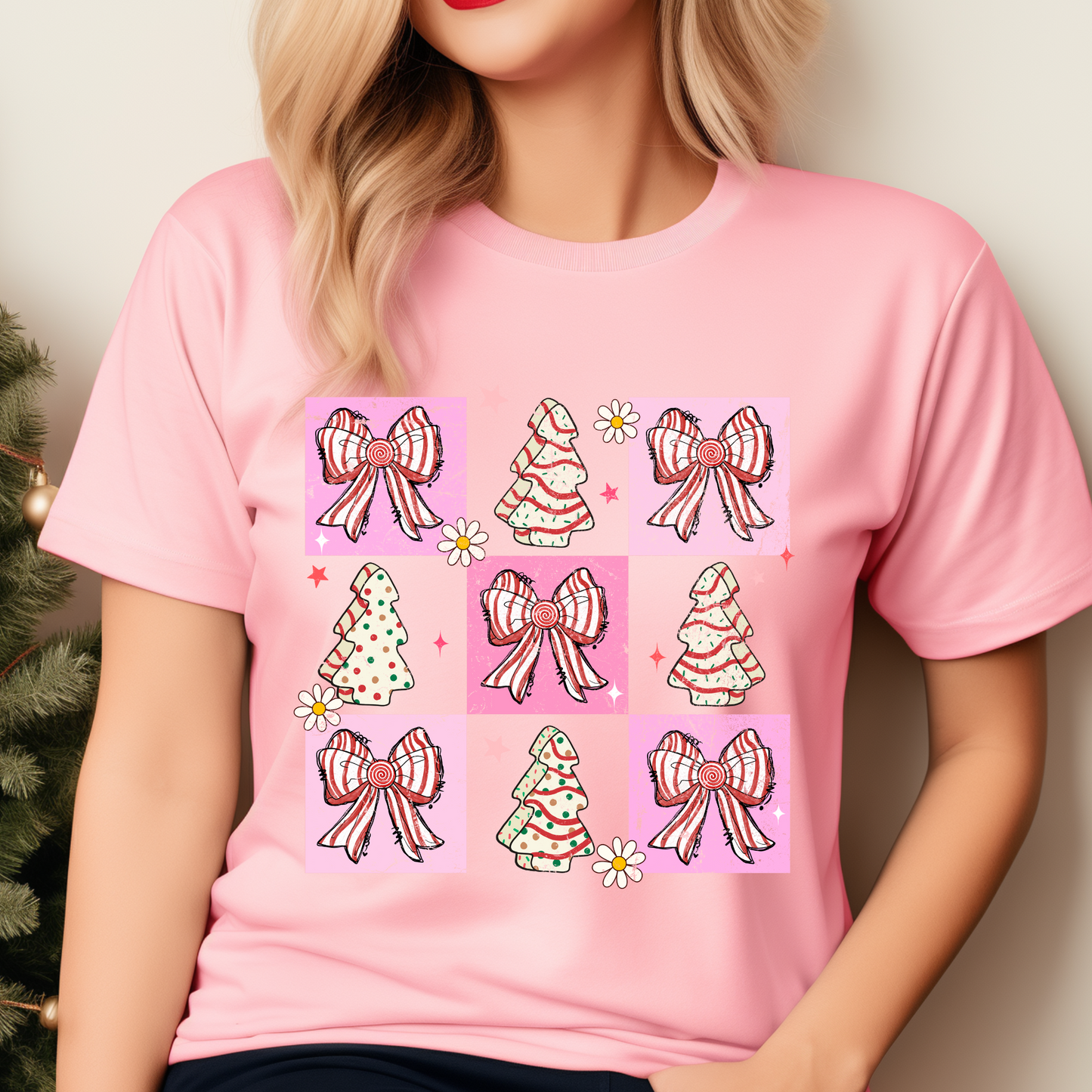 Christmas Cakes DTF Print