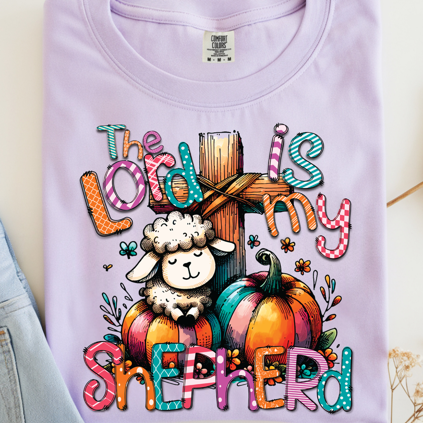 Lord is my Shepherd DTF Print