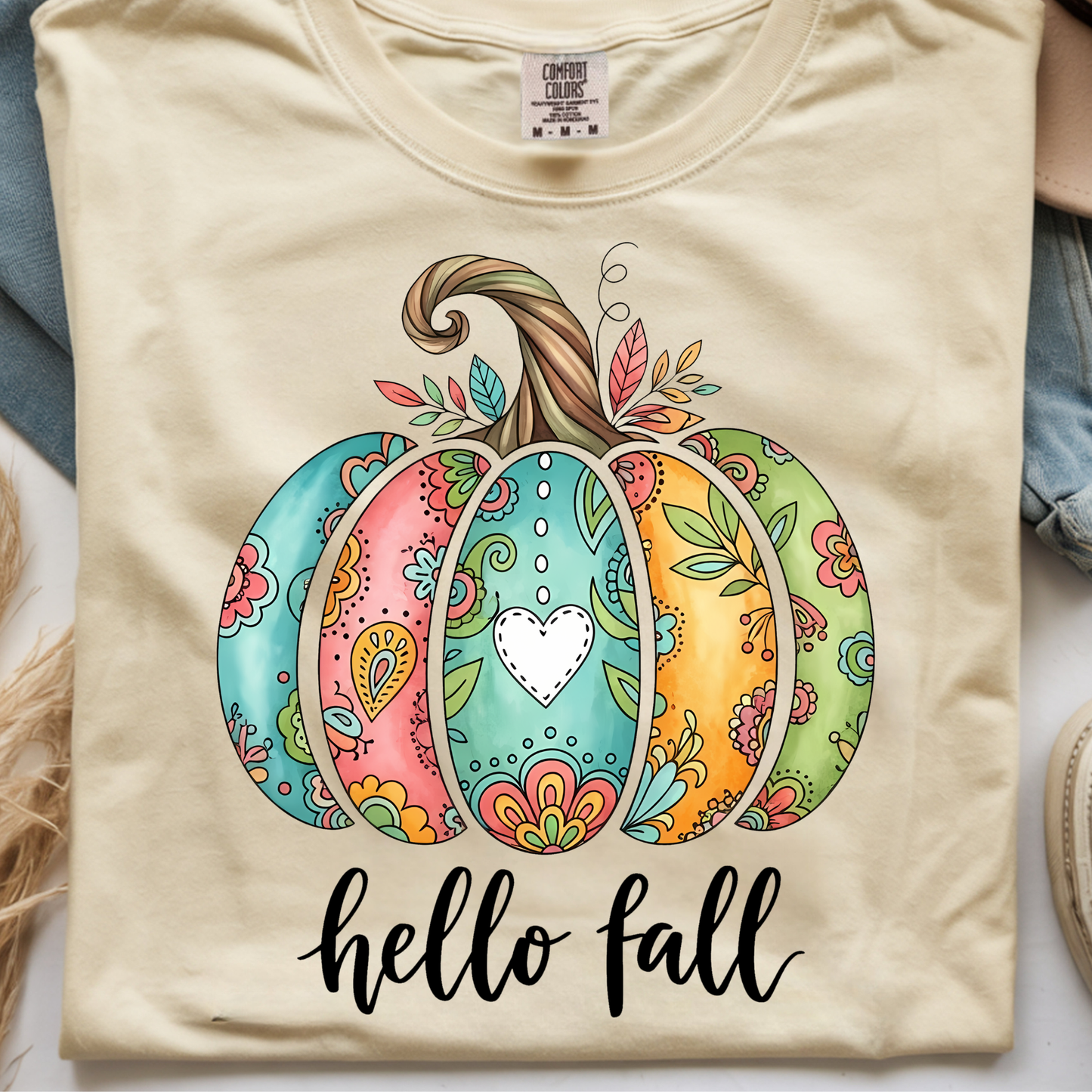 Hello Fall DTF Print
