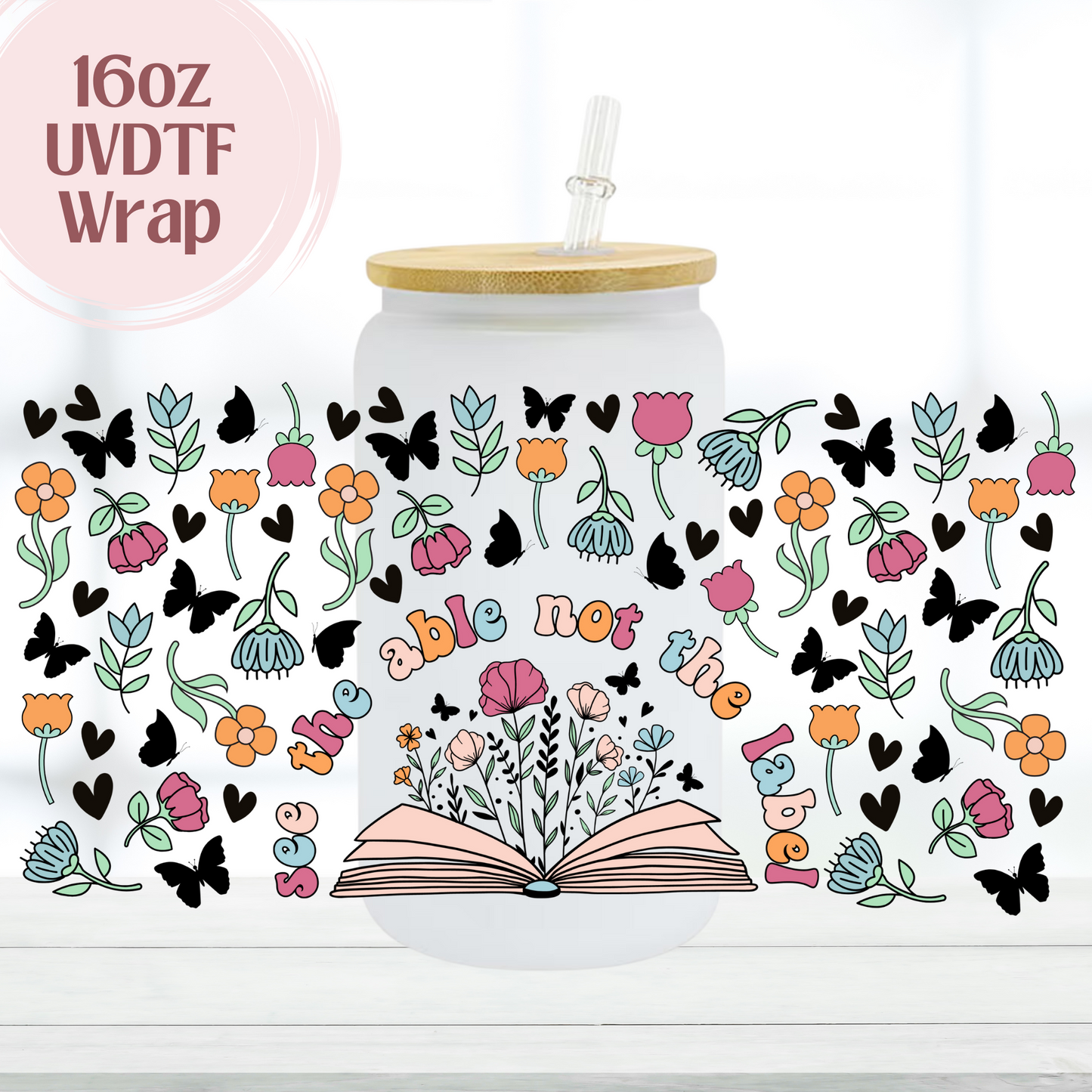 See the Able 16oz UVDTF Cup Wrap