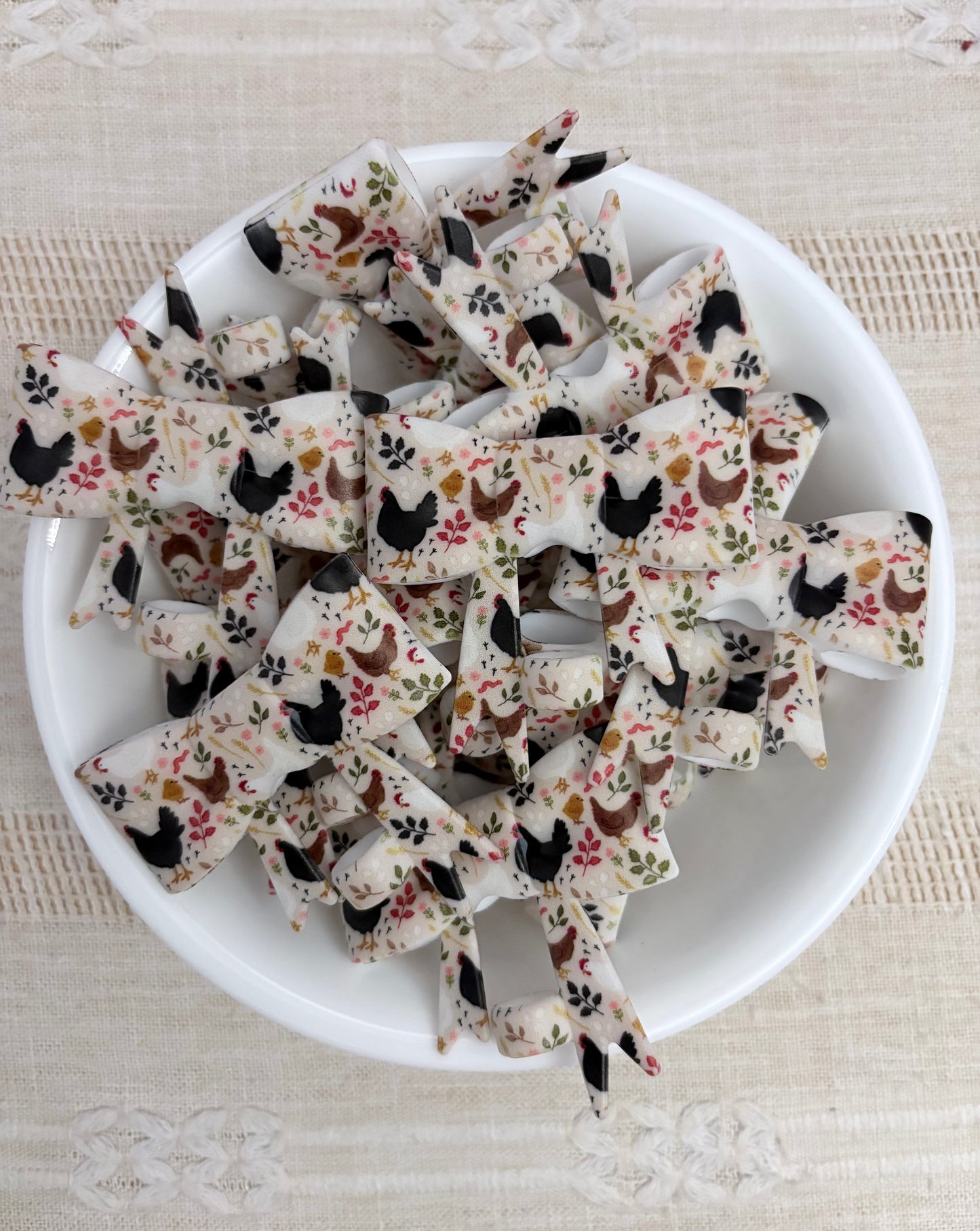 Chickens Silicone Straw Topper