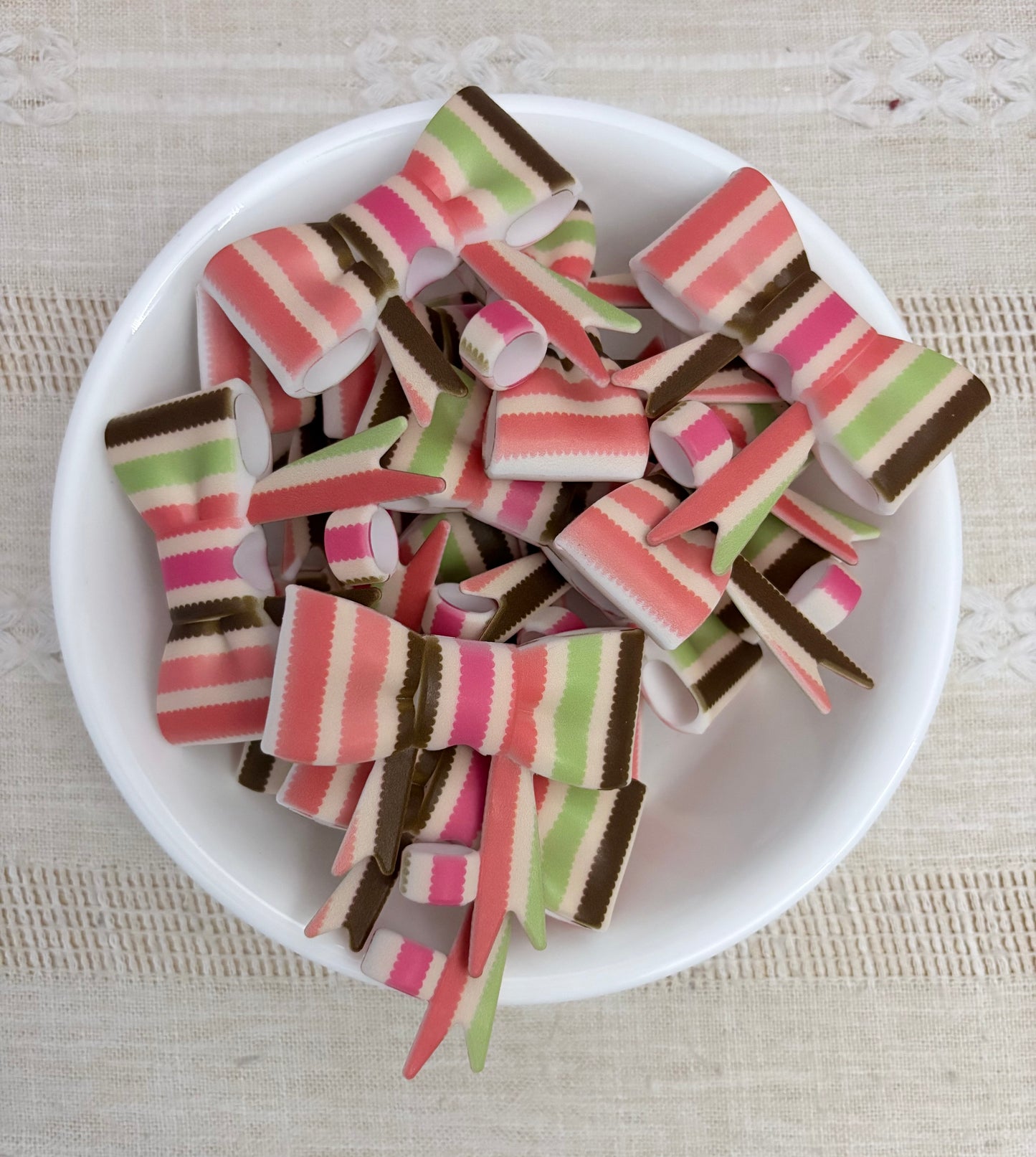 Boho Stripes Silicone Straw Topper