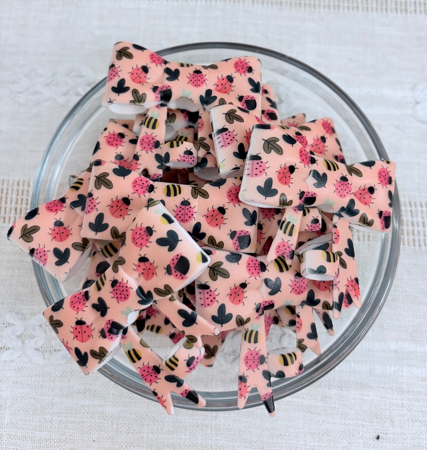 Ladybugs Silicone Straw Topper
