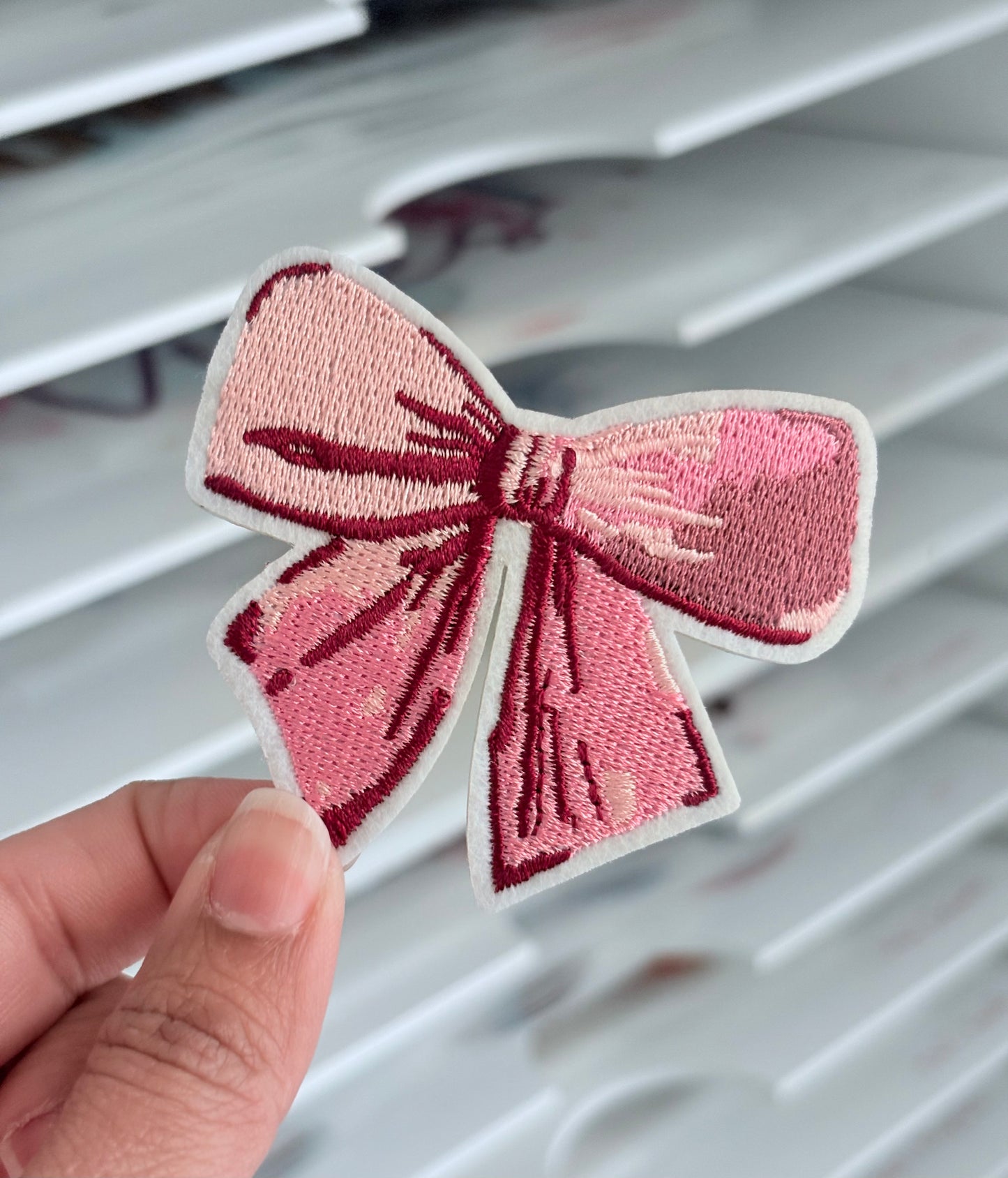 Pink Bow Patch