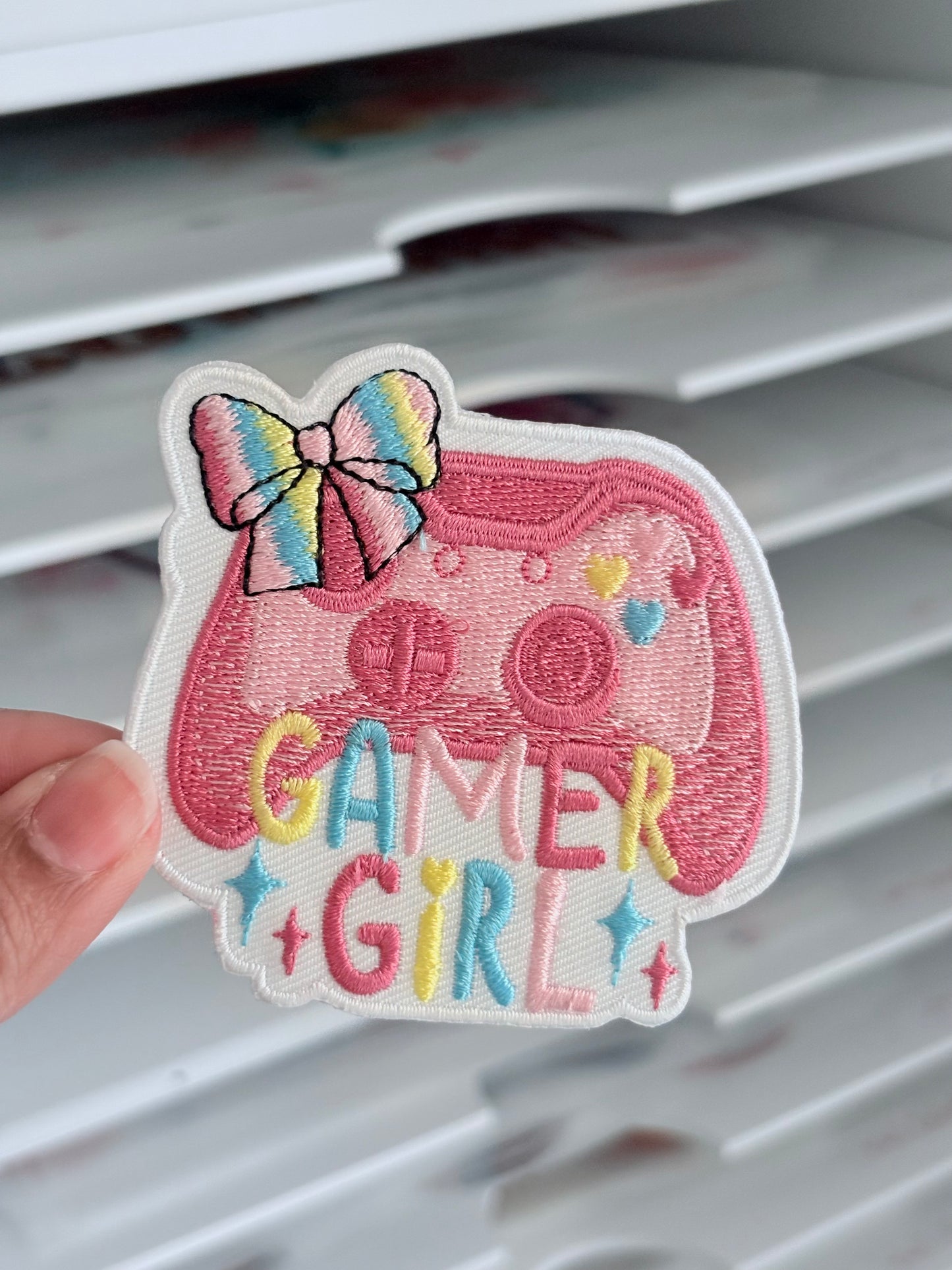 Gamer Girl Small Patch