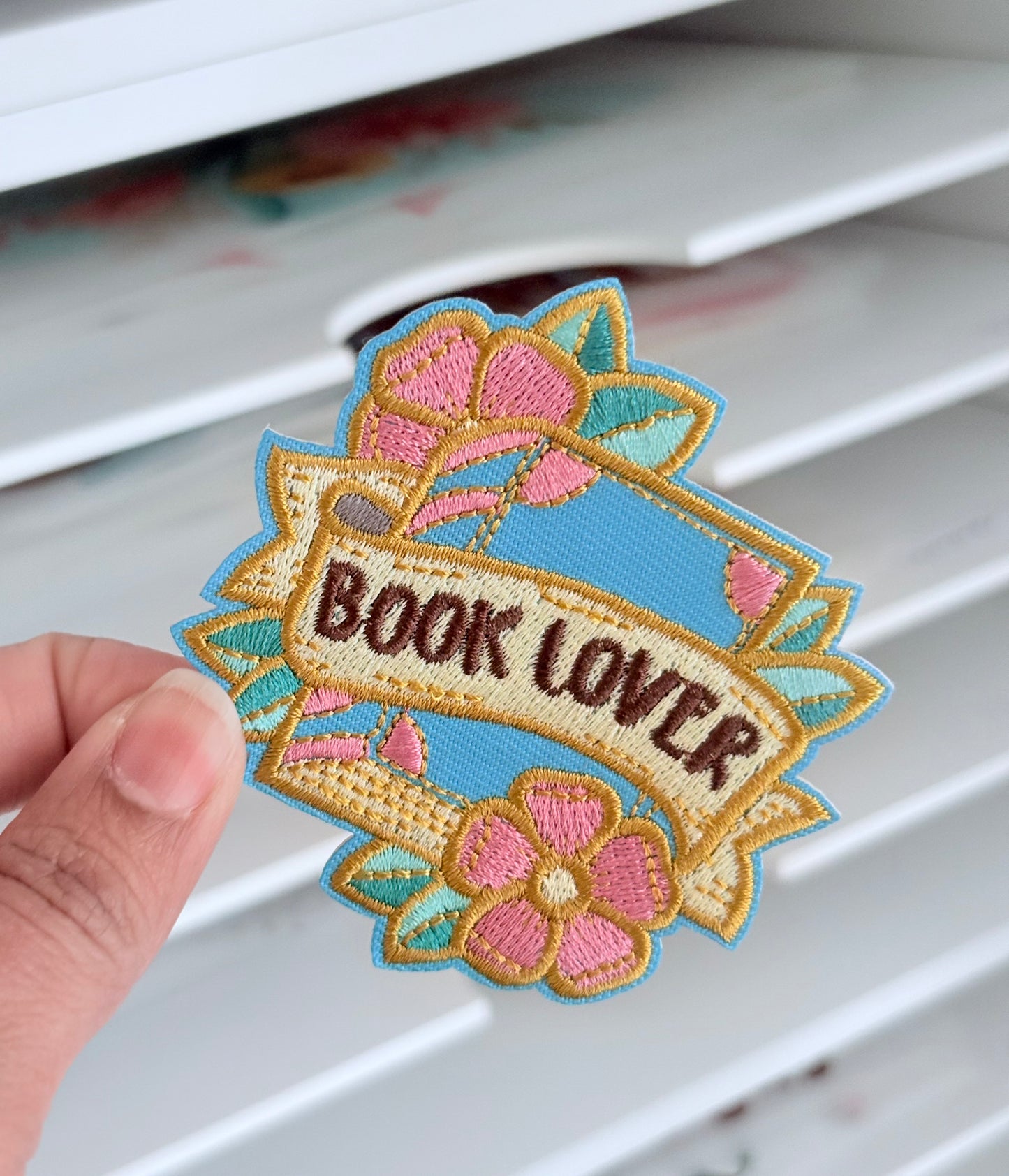 Book Lover Small Patch
