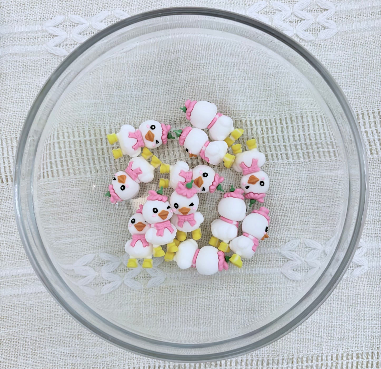 Cute Goose Focal Bead