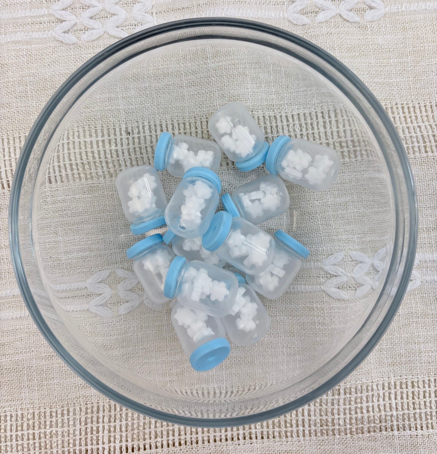 Snowflake Jar Focal Bead