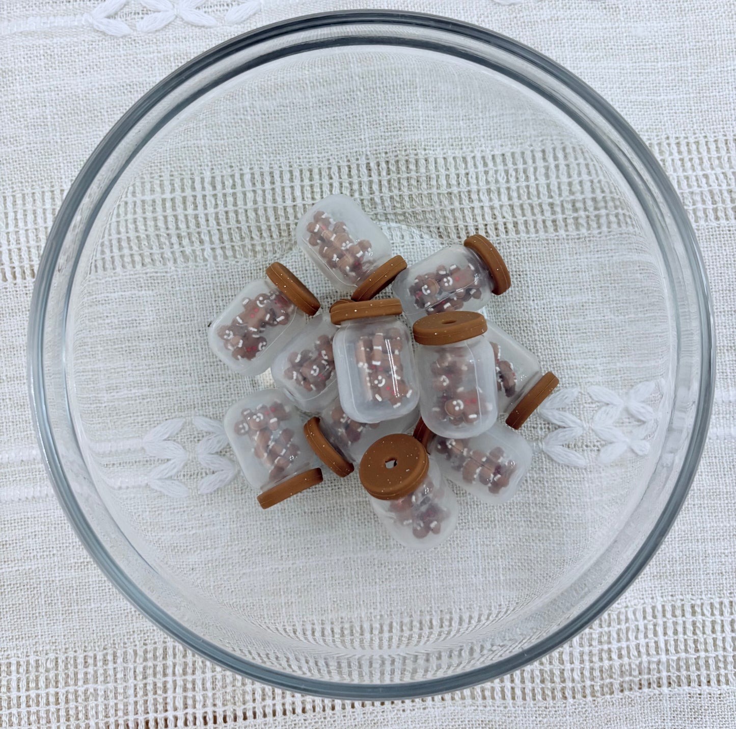 Gingerbread Jar Focal Bead
