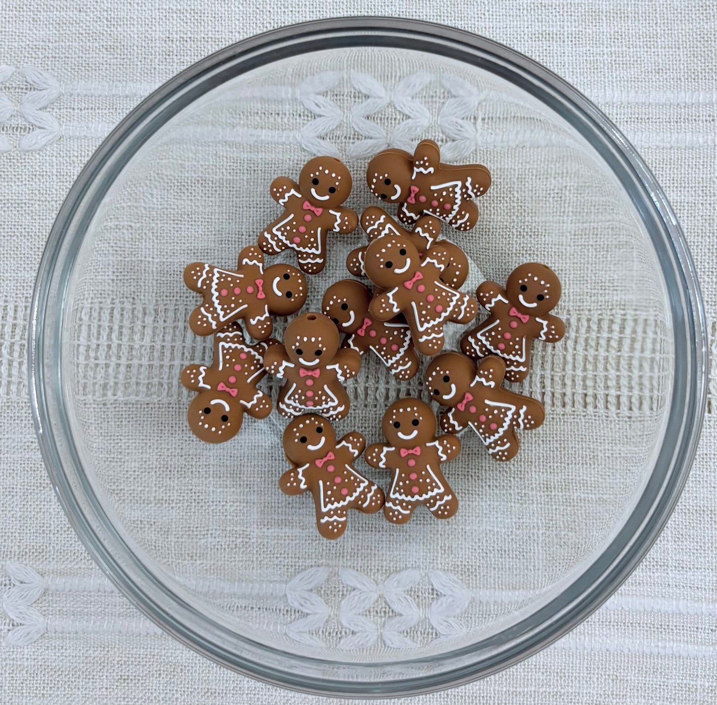 Gingerbread Focal Bead