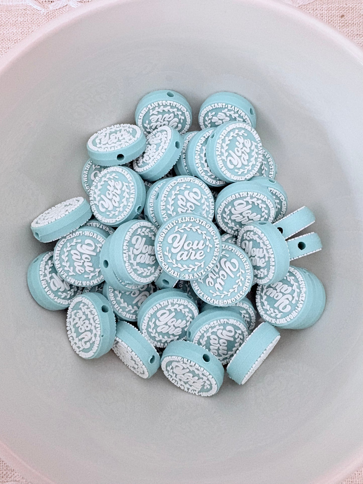 You Are Positive Affirmations Focal Bead