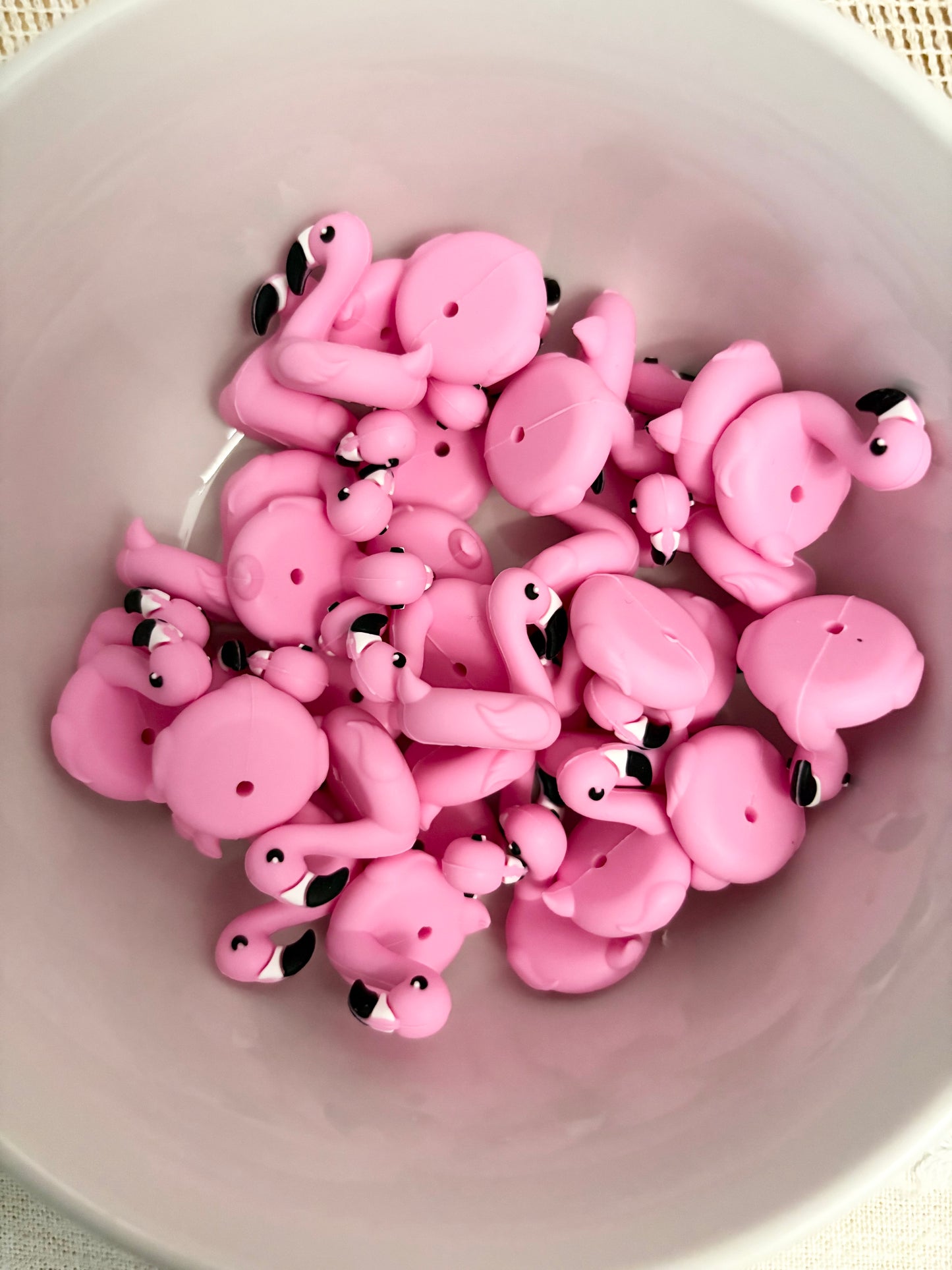 Flamingo Focal Bead