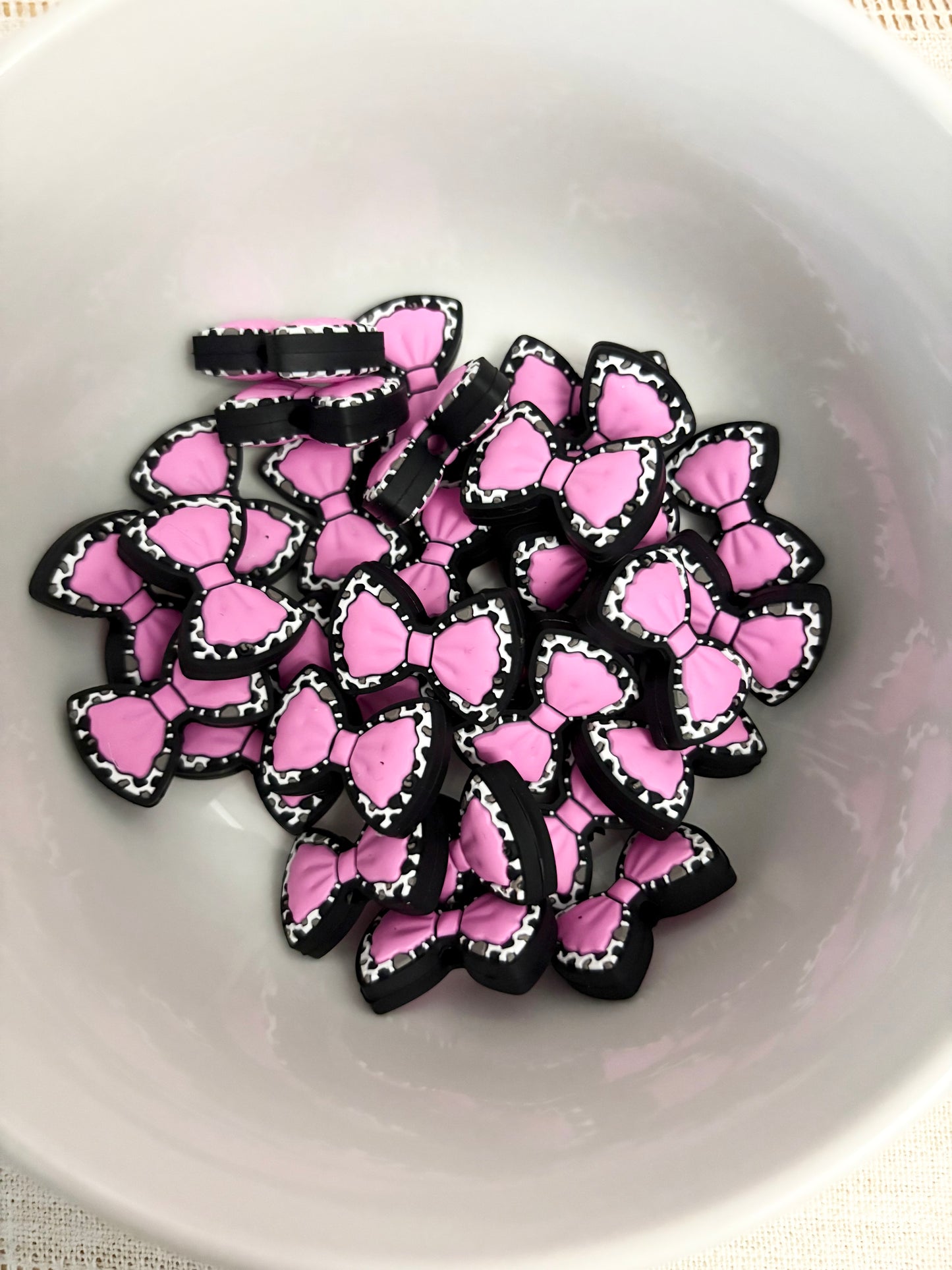 Cow Bow Focal Bead