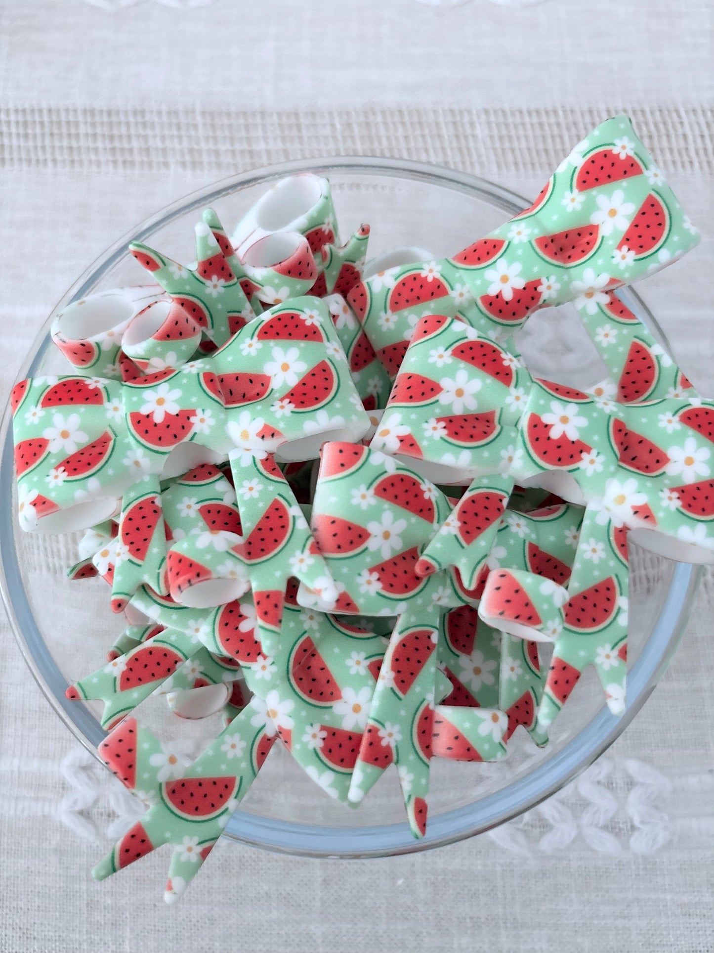 Watermelon Silicone Straw Topper