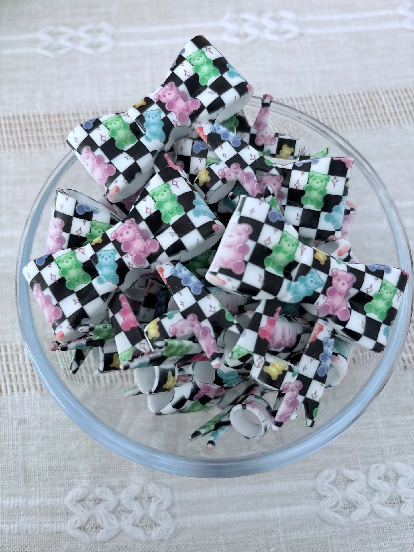 Gummy Bears Silicone Straw Topper