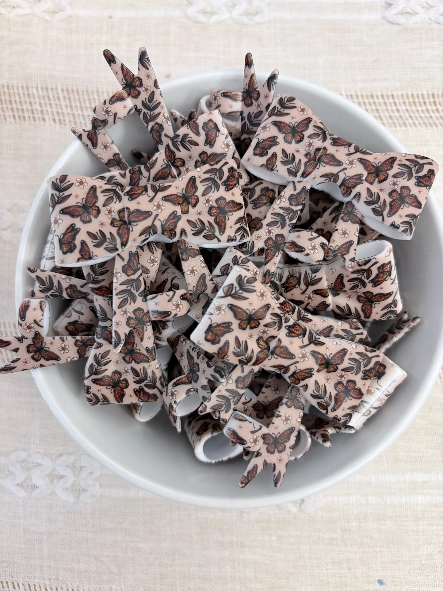 Monarch Butterflies Silicone Straw Topper