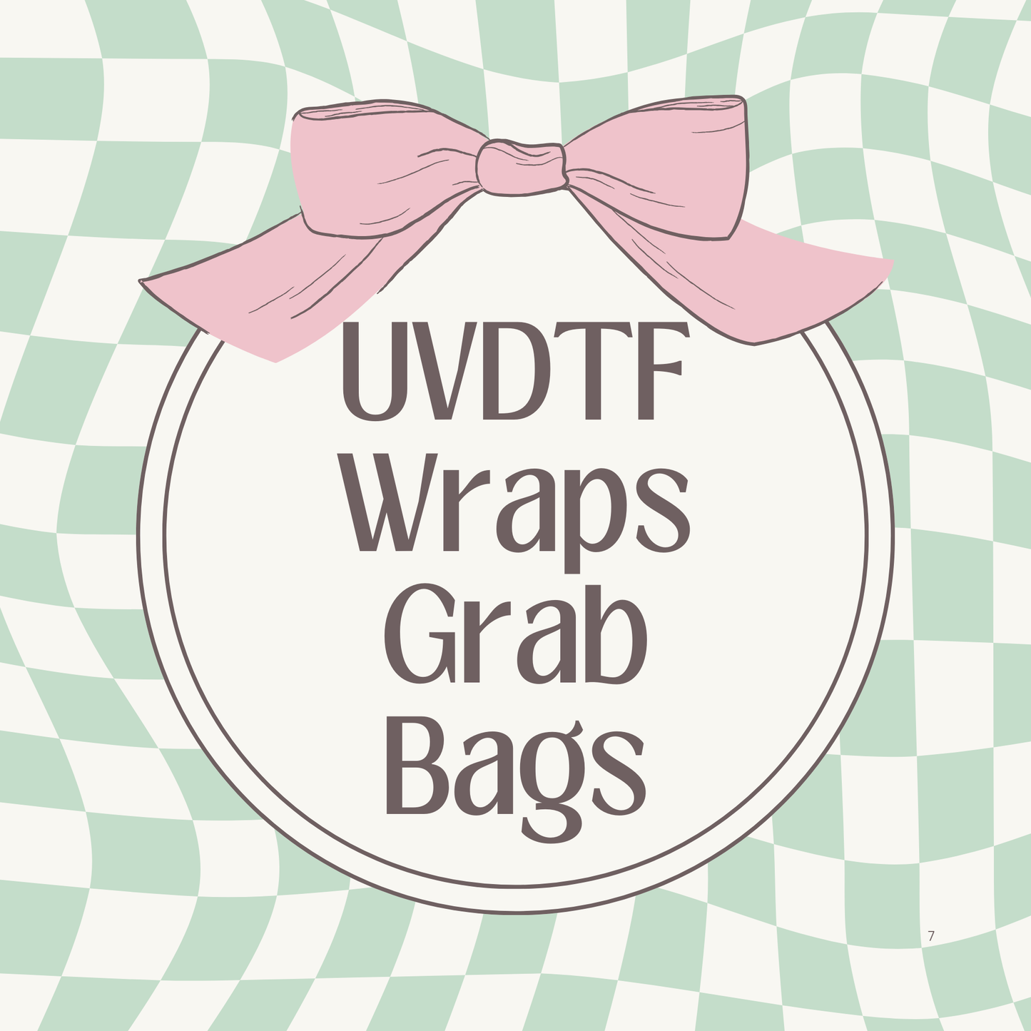 10 UVDTF 16oz Grab Bags