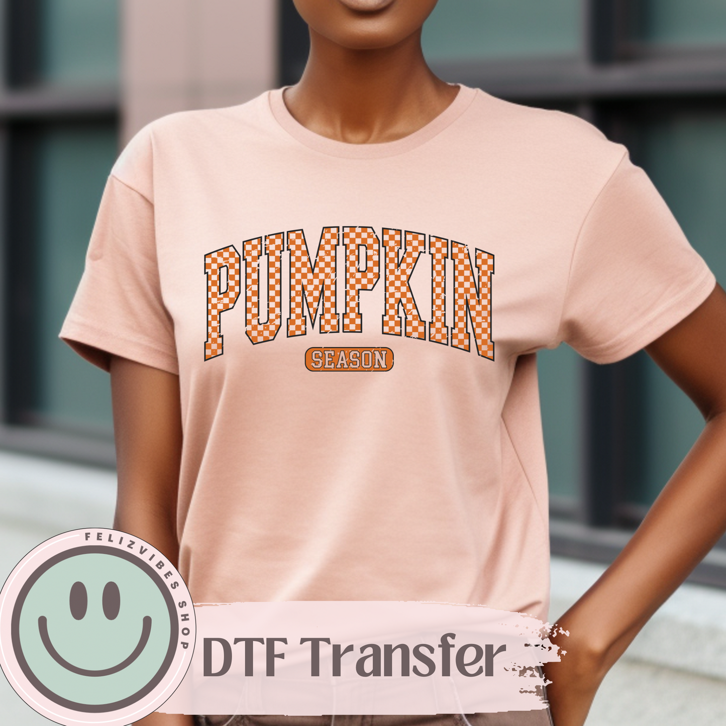 Pumpkin Season DTF Print