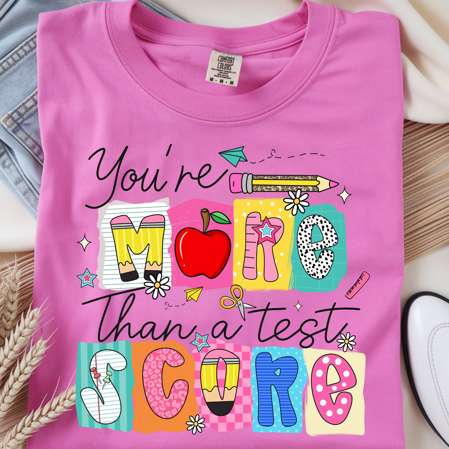 More than a Test Score DTF Print