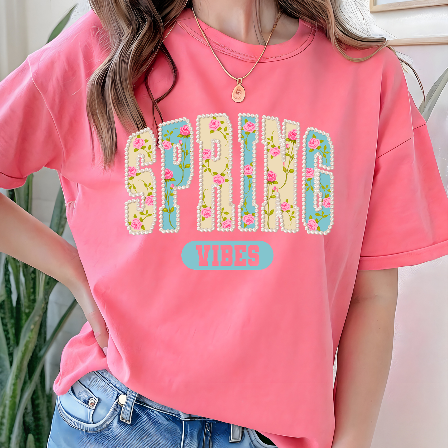 Spring Vibes DTF Print