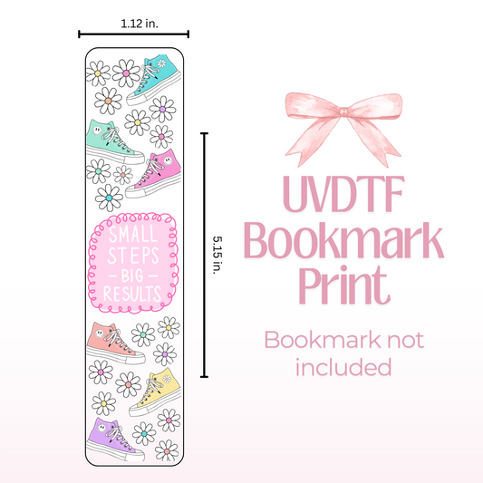 Sneakers Double Sided Bookmark